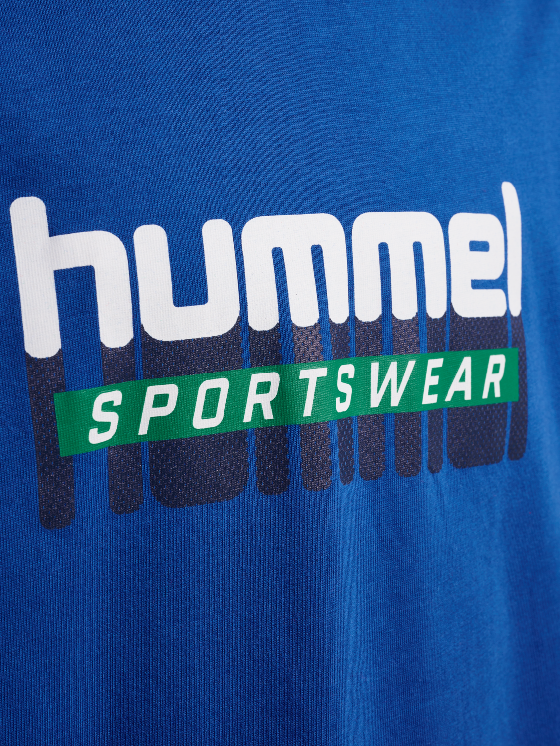 hmlTUKAS T-SHIRT S/S, CLASSIC BLUE, packshot