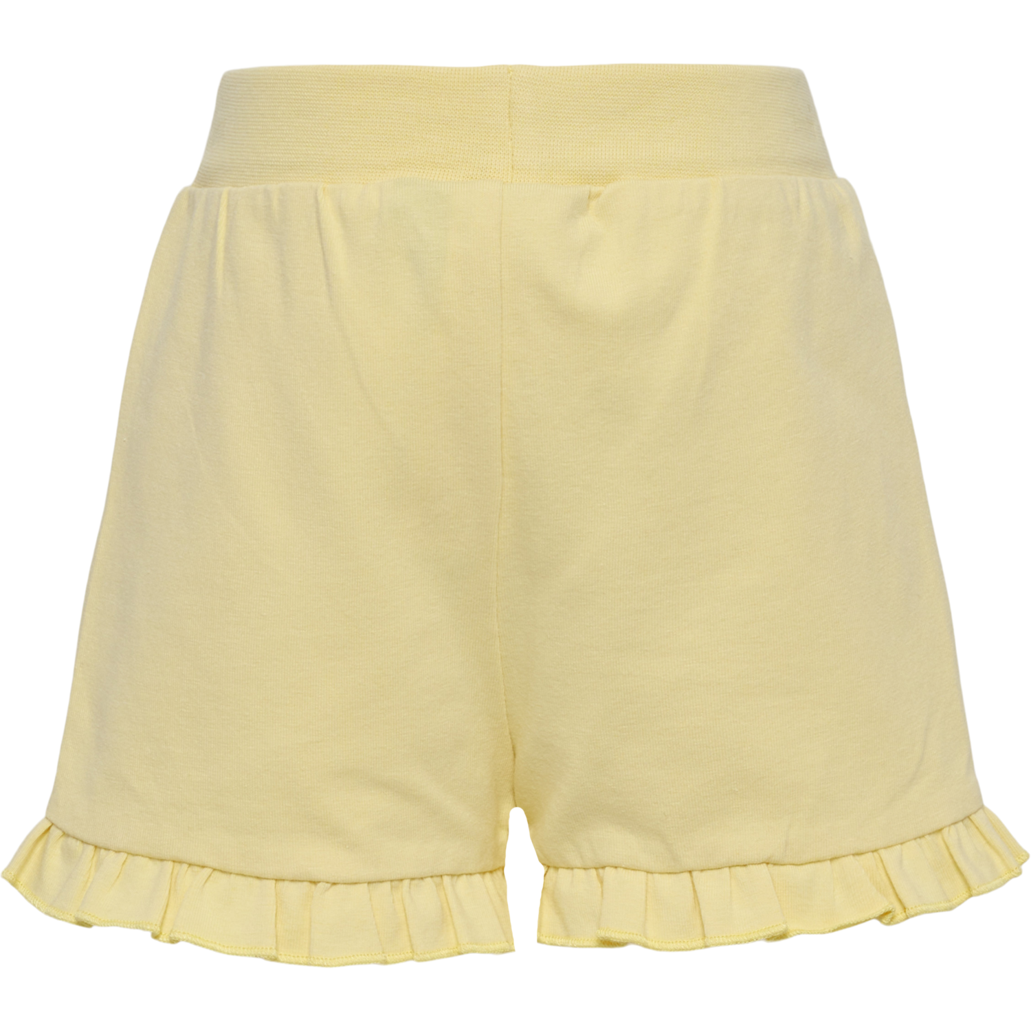 hmlDREAM RUFFLE SHORTS, ITALIAN STRAW, packshot