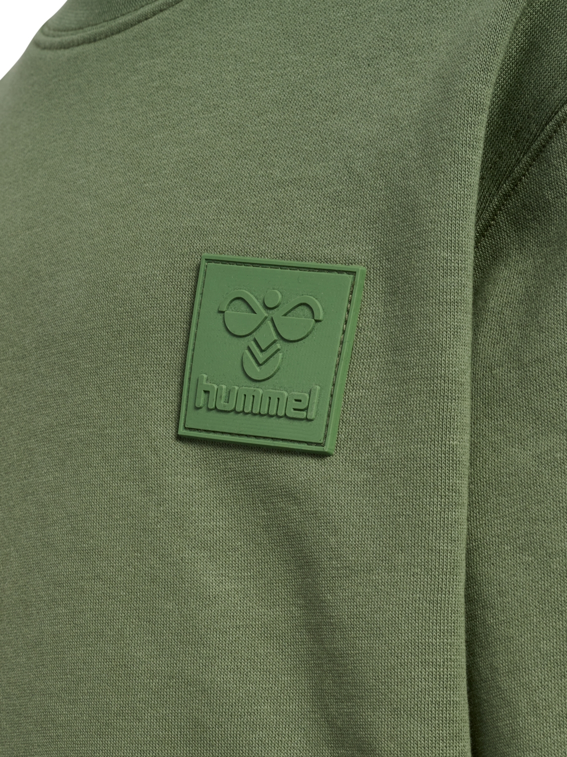 hmlCLEAN SWEATSHIRT, OLIVINE, packshot