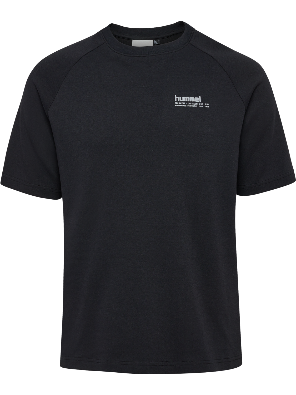 hmlTECH LOOSE T-SHIRT, BLACK, packshot