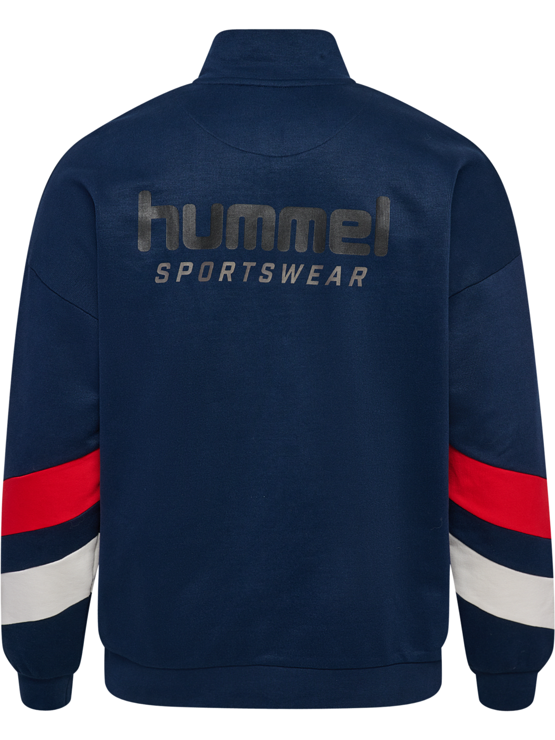 hmlOVERSIZED HALFZIP SPORTSWEAR, DRESS BLUES, packshot