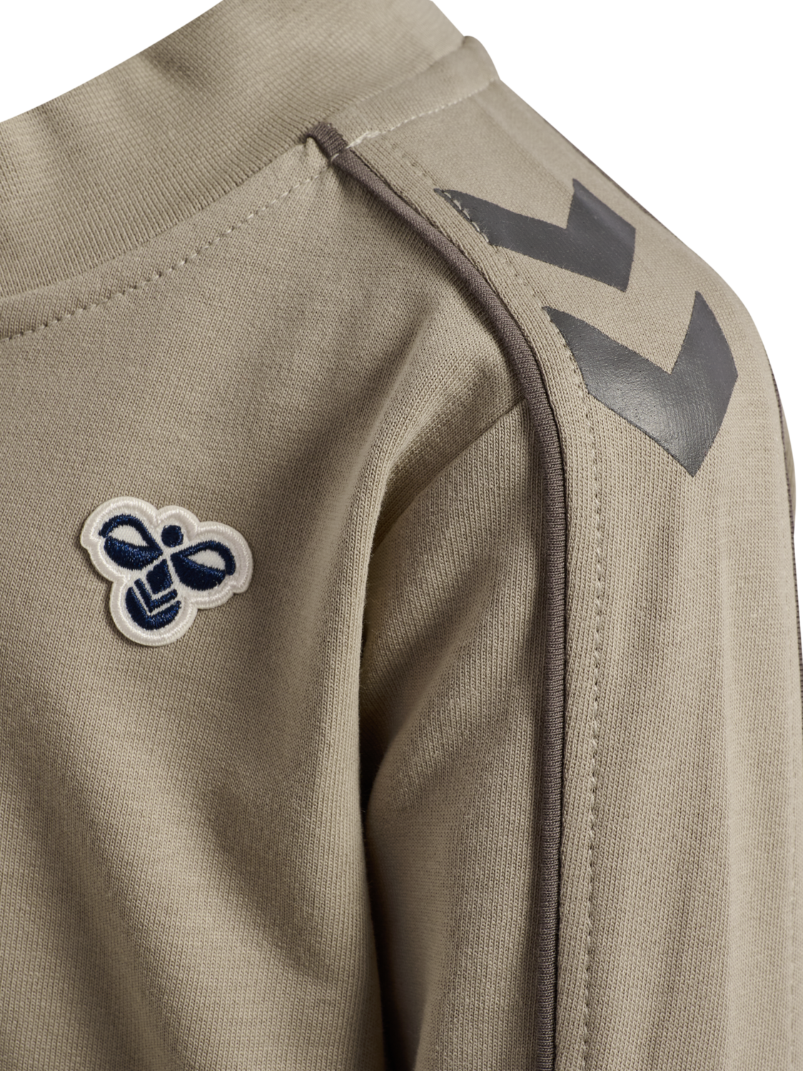 hmlMINI CO REG TRACK SUIT, VINTAGE KHAKI, packshot