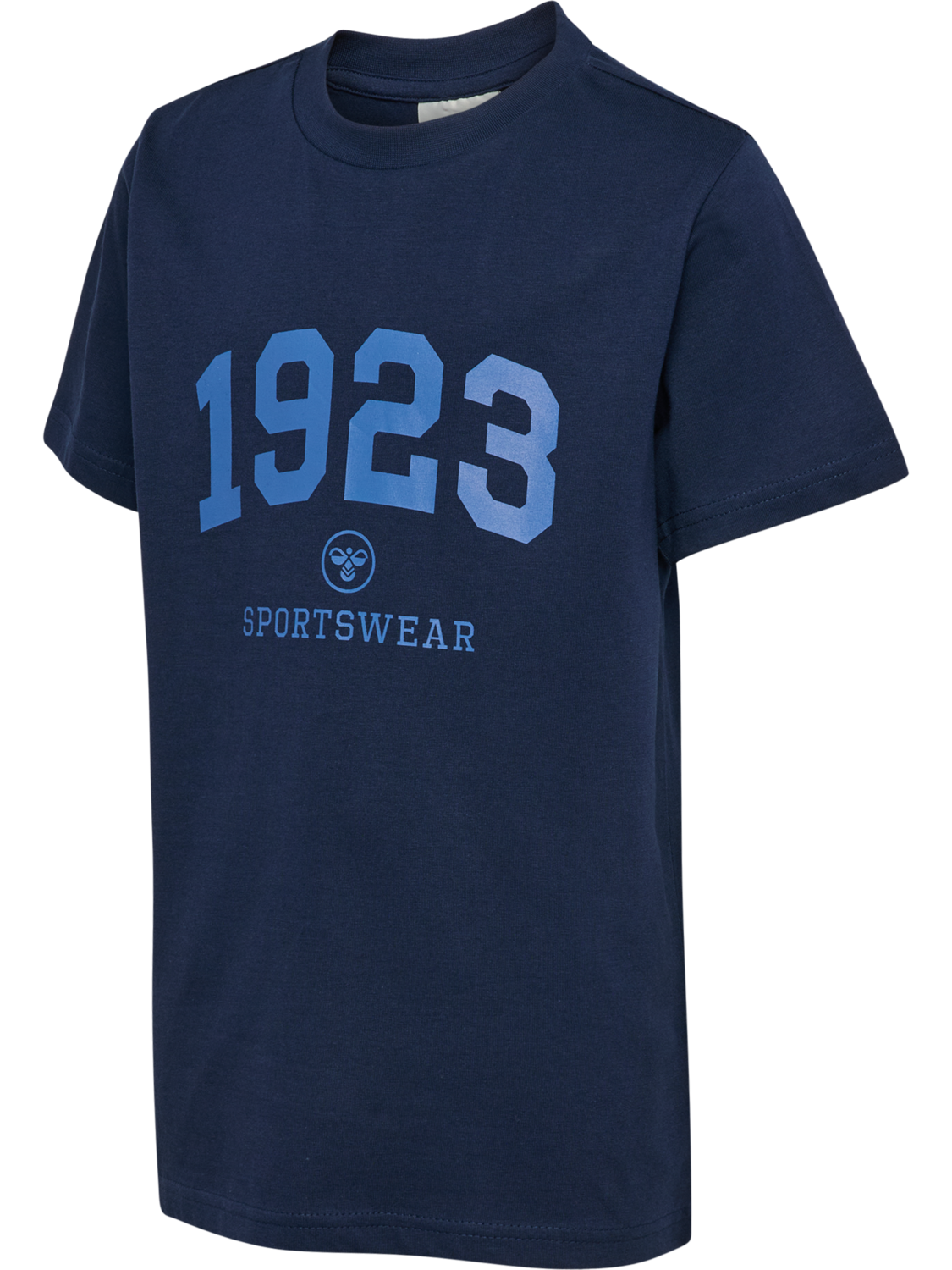 hmlJR GRAPHIC 1923 T-SHIRT S/S, DRESS BLUES, packshot