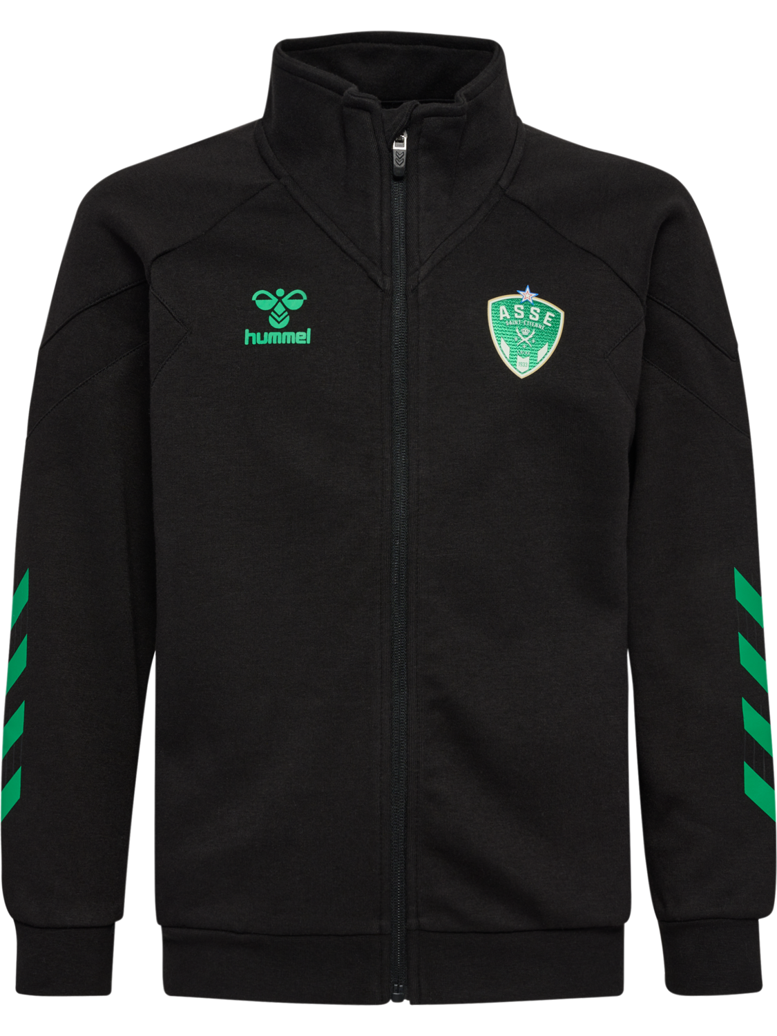 ASSE 23/24 TRAVEL ZIP JACKET KIDS, BLACK, packshot