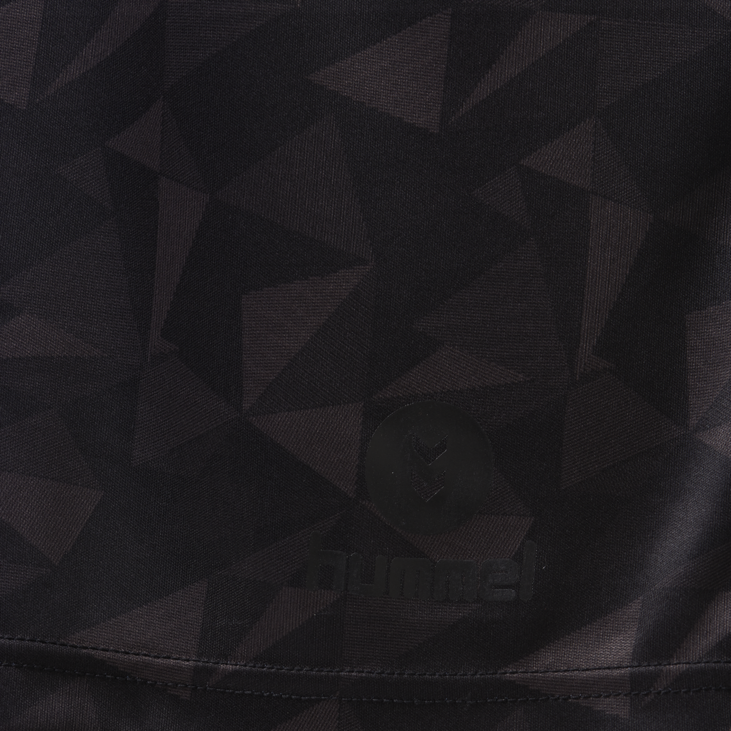 hmlACTIVE KIDS POLY JERSEY SS, BLACK, packshot