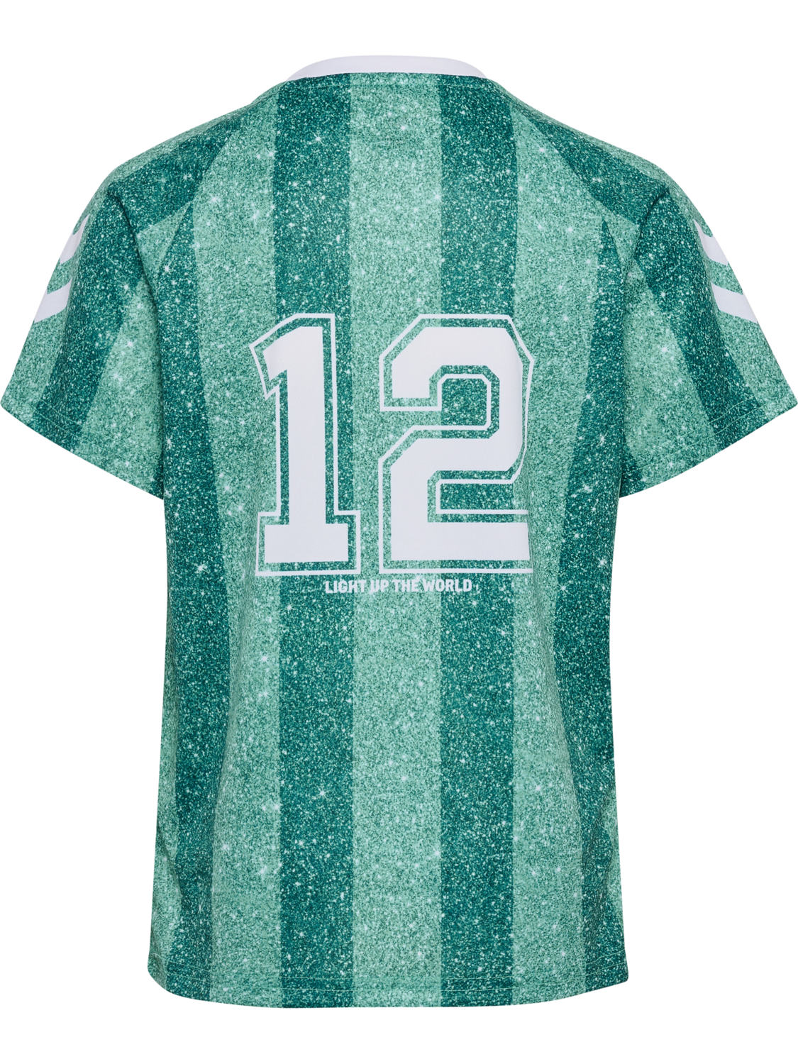 hmlSHIMMER T-SHIRT S/S, JUNE BUG, packshot