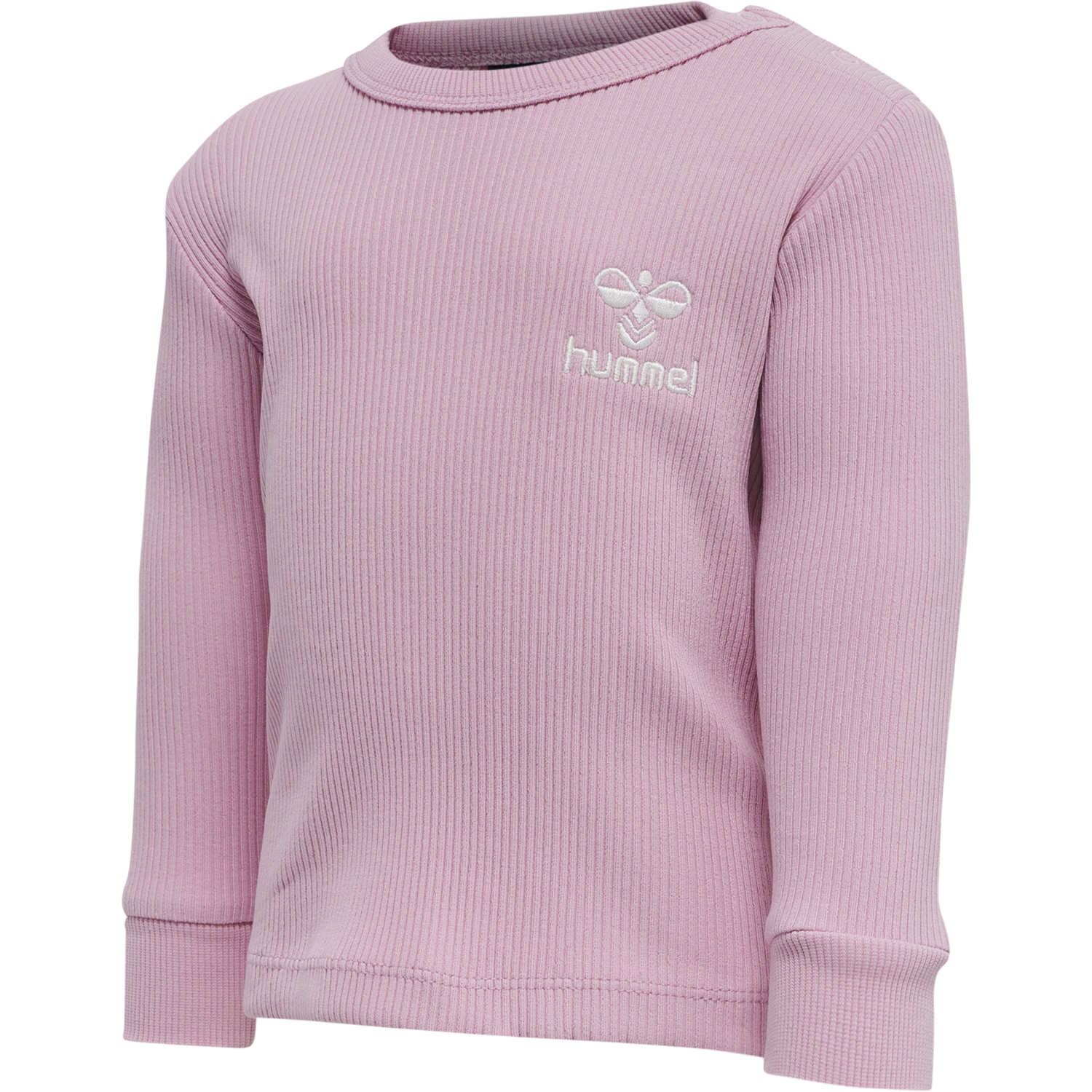 hmlSAMI T-SHIRT L/S, MAUVE MIST, packshot