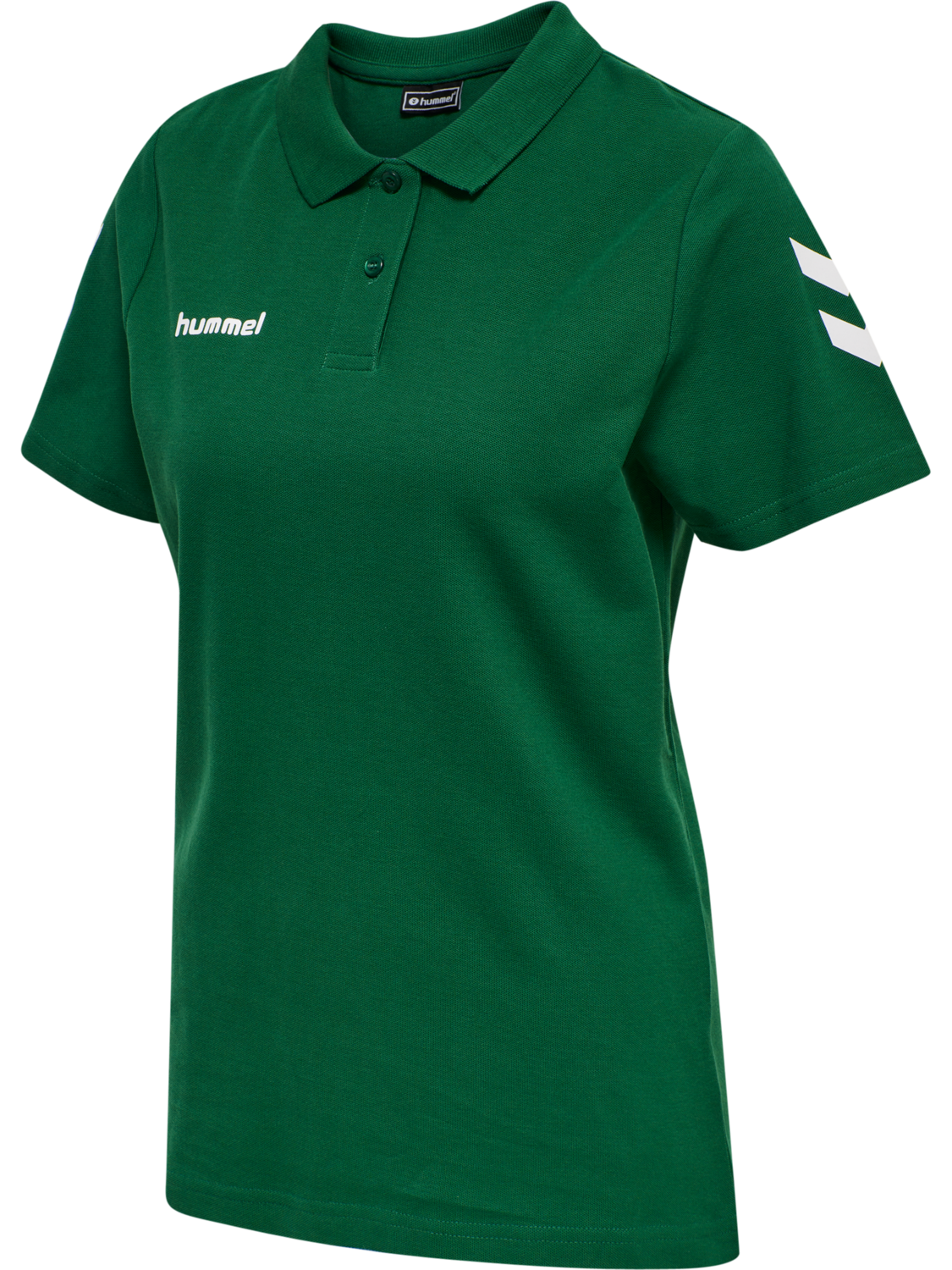 HMLGO COTTON POLO WO, EVERGREEN, packshot