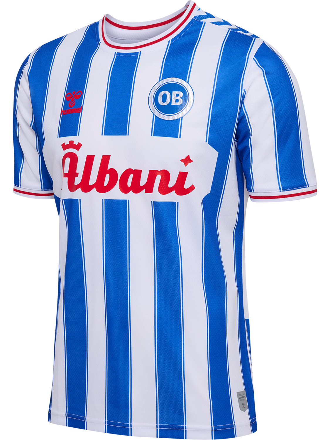 OB 23/24 HOME JERSEY S/S, WHITE/LAPIS BLUE, packshot