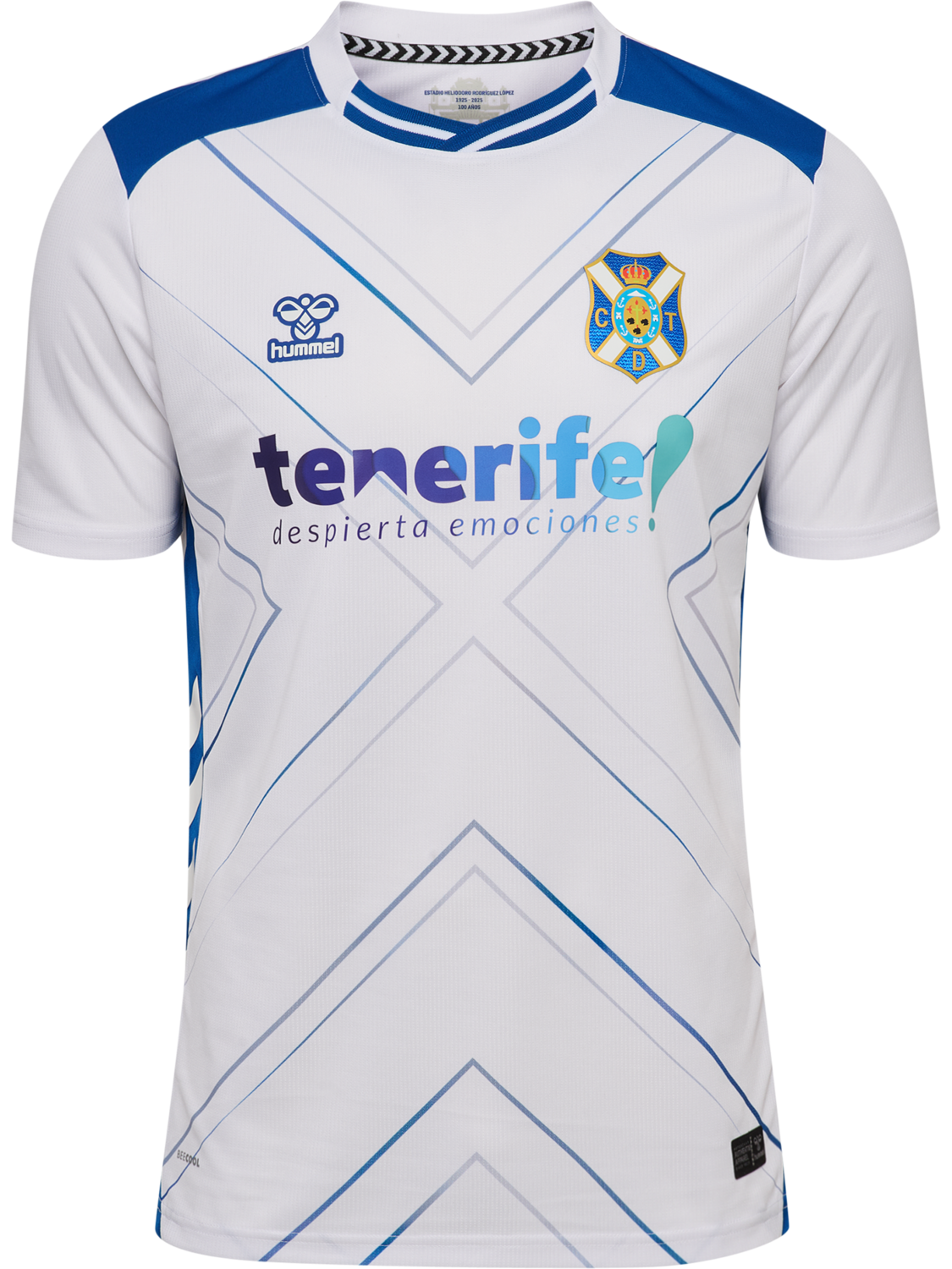 CDT 25/26 HOME JERSEY S/S, WHITE, packshot