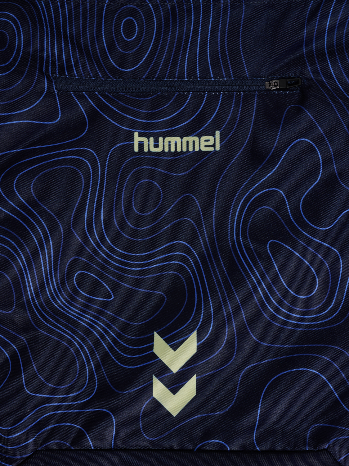 hmlBLAZE 2.0 GYM BAG, MARINE/SHADOW LIME, packshot
