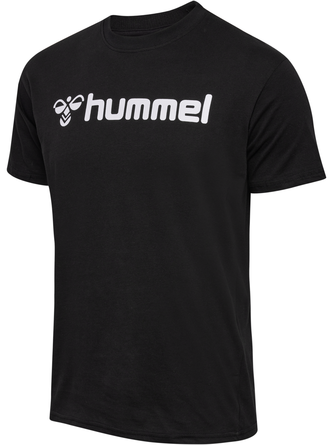 hmlMOVER COTTON T-SHIRT S/S, BLACK, packshot