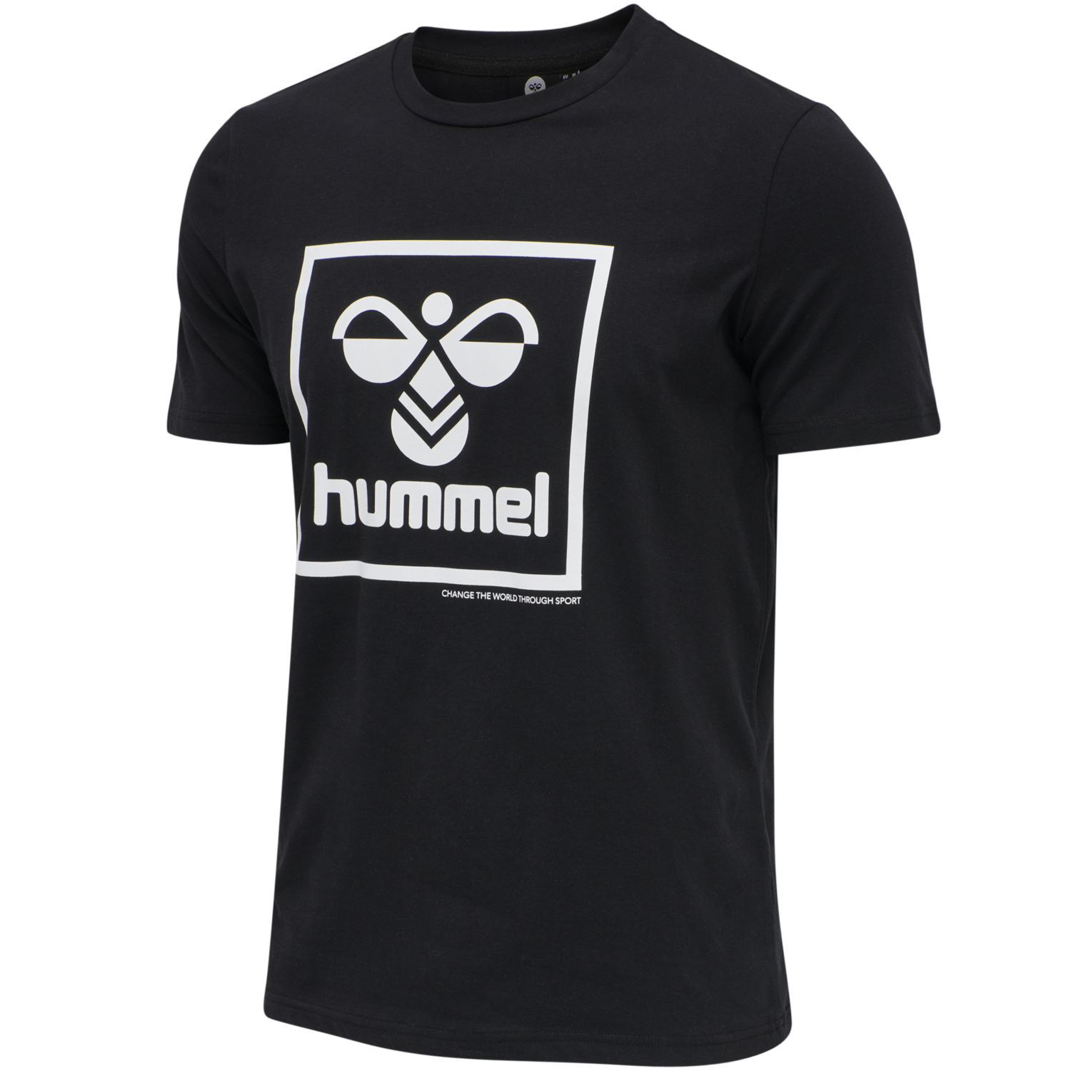 hmlISAM T-SHIRT, BLACK, packshot