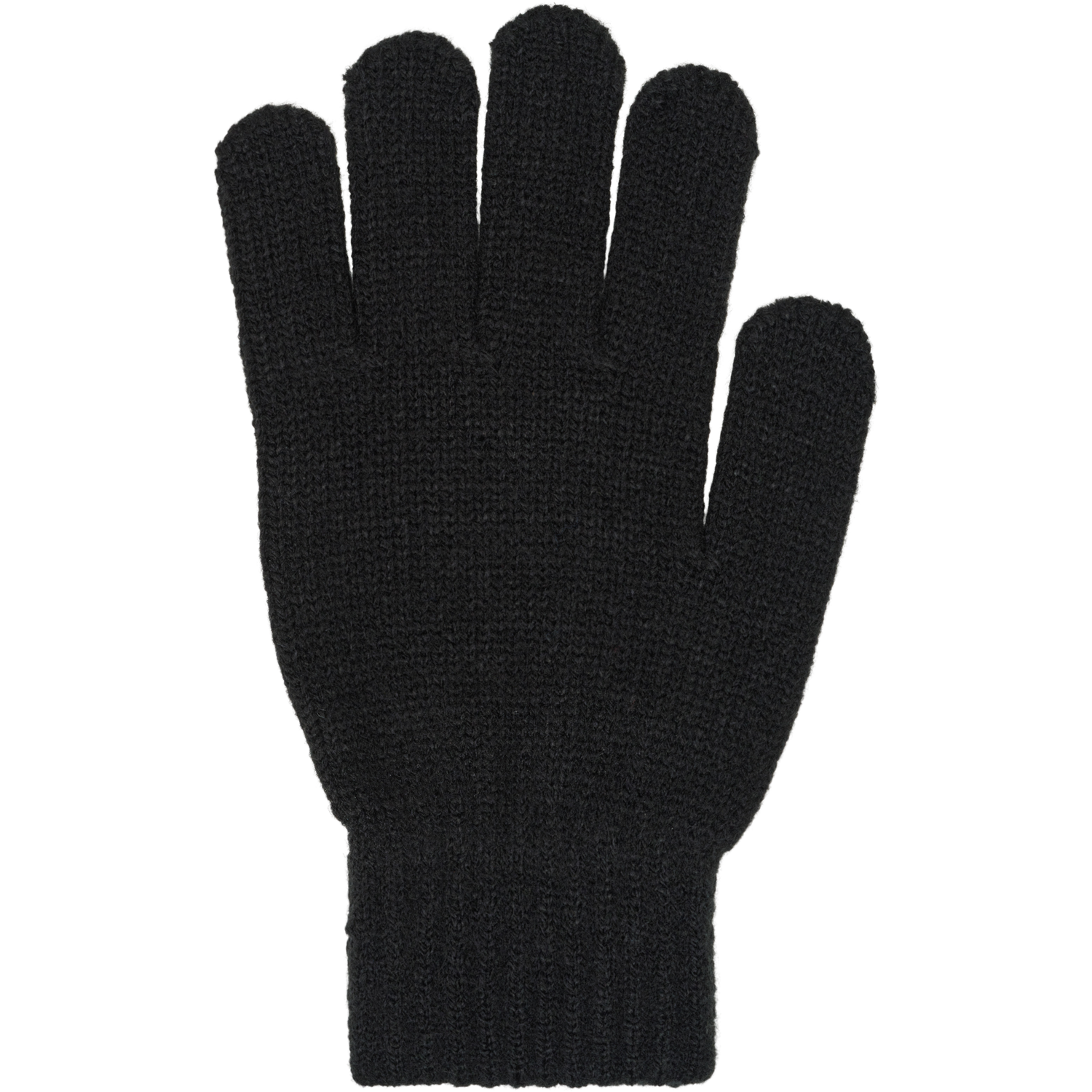 hmlKVINT GLOVE 3 PK, BLACK/GREY MELANGE, packshot