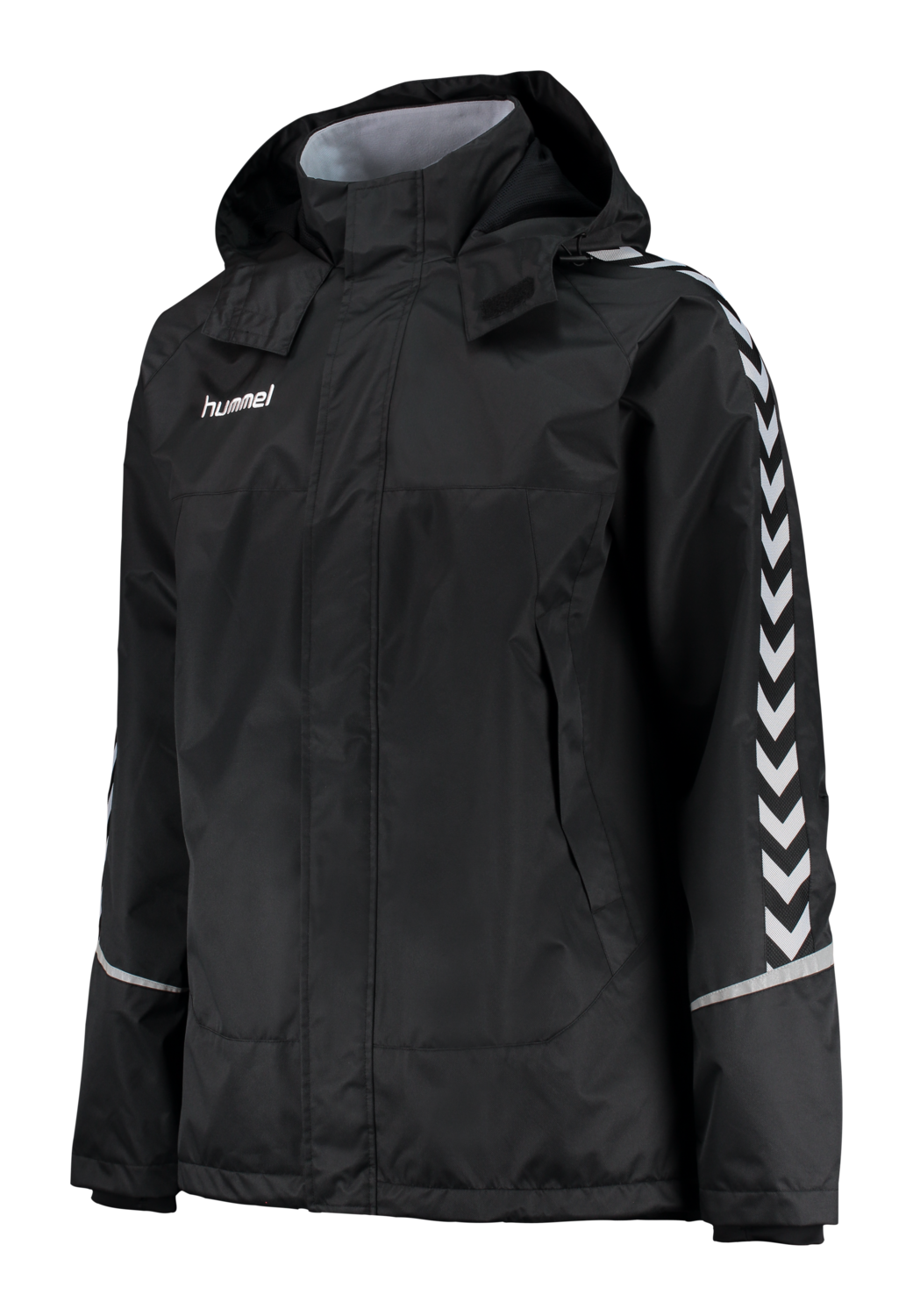 AUTH. CHARGE ALL-WEATHER JKT, BLACK/BLACK, packshot