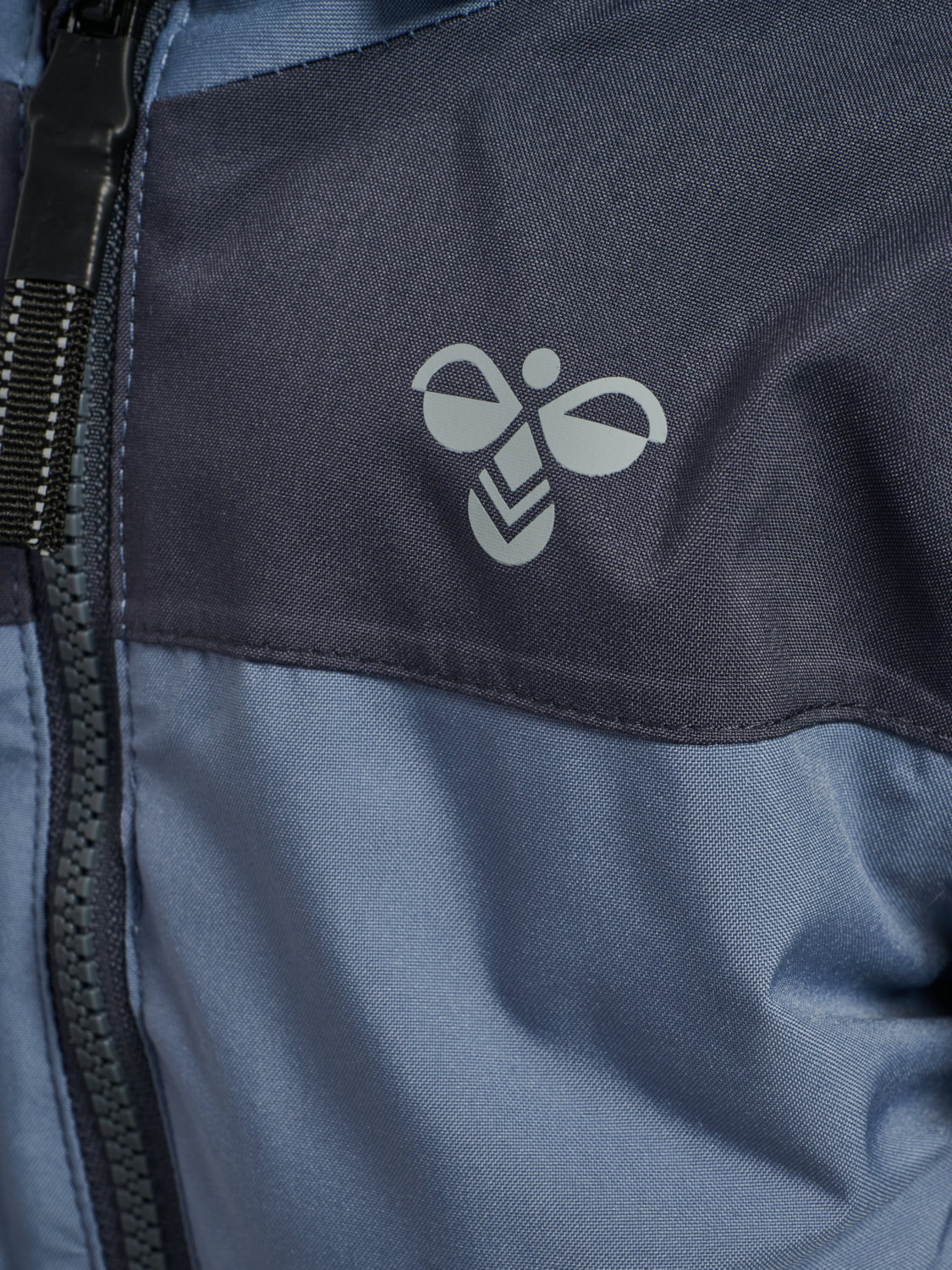 hmlMINI BLOCK SNOWSUIT WP, FLINT STONE, packshot