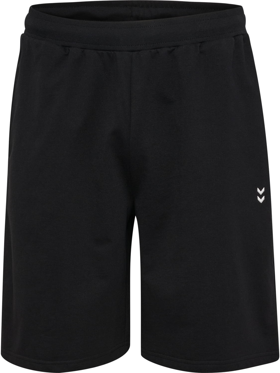 hmlPULSE LOOSE SWEAT SHORTS, BLACK, packshot