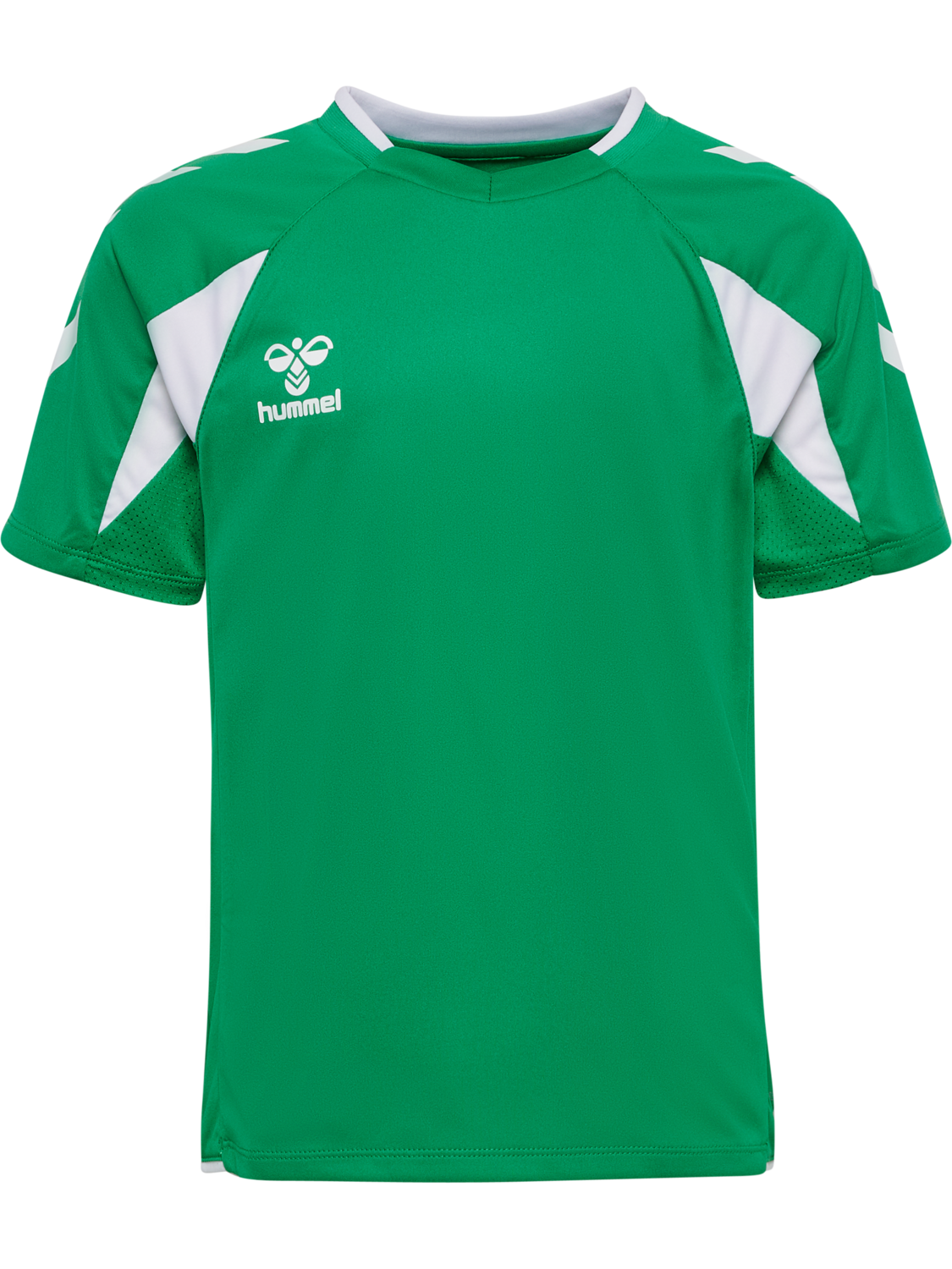 hmlCORE 2.0 JERSEY S/S KIDS, JELLY BEAN/WHITE, packshot