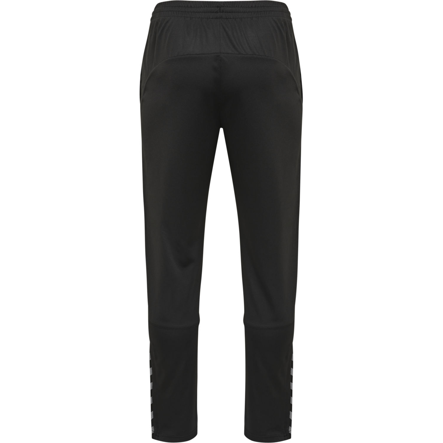 hmlAUTHENTIC POLY PANT, BLACK/WHITE, packshot