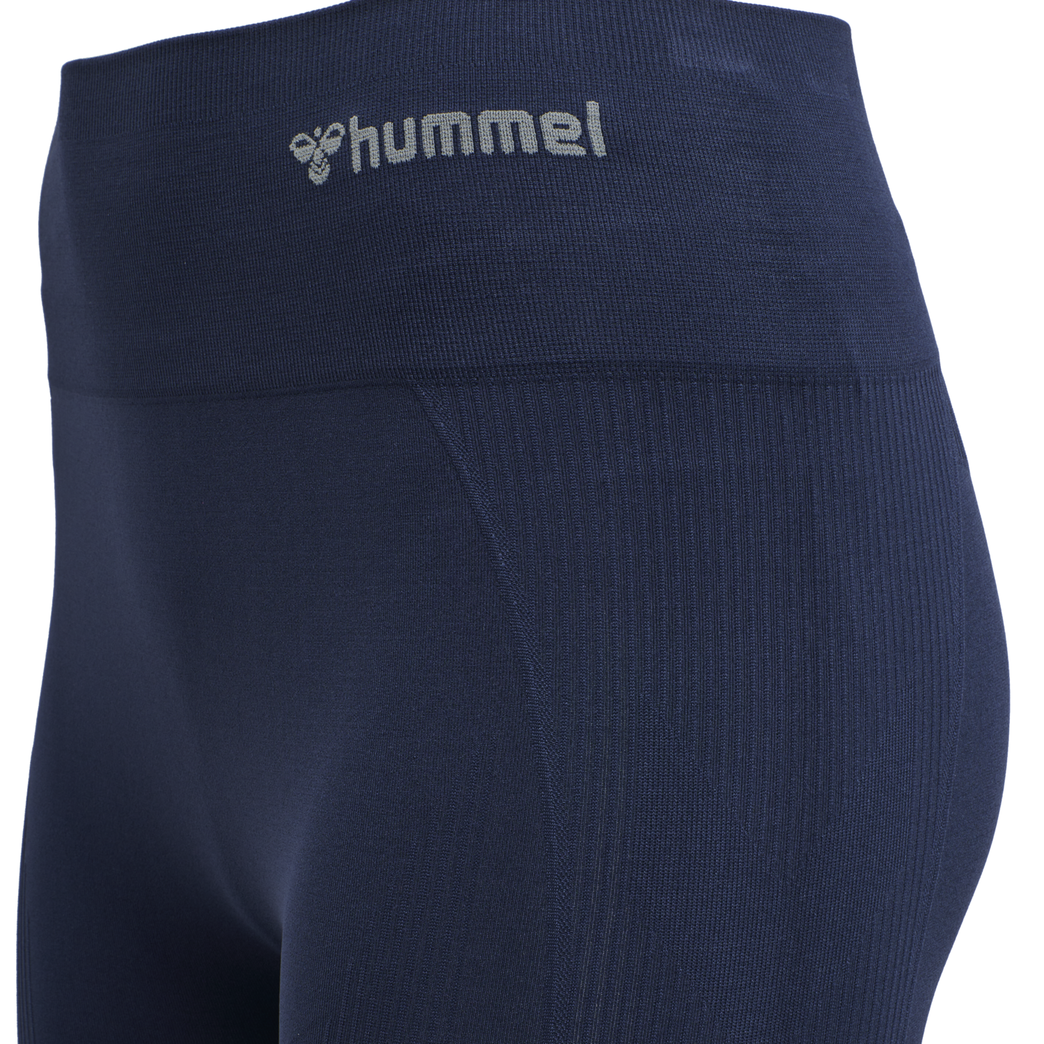 hmlTIF SEAMLESS HIGH WAIST TIGHTS, BLACK IRIS, packshot