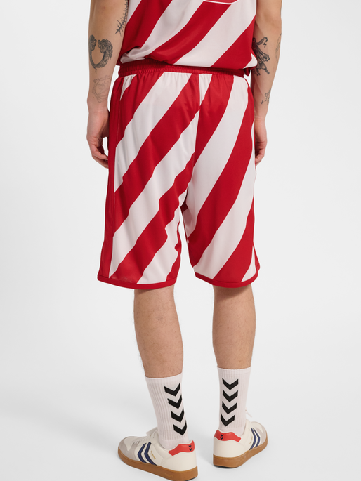 DBU 26 FAN SHORTS, TANGO RED, model