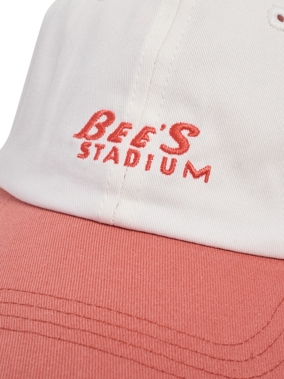 hmlBASEBALL CAP STADIUM, TOFU/PAPRIKA, packshot