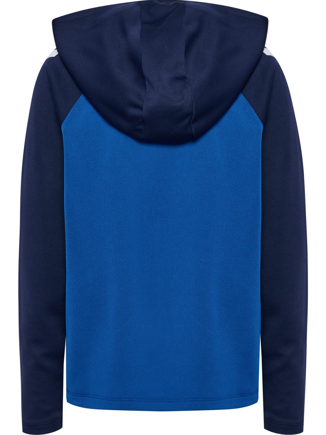 hmlLEAD 2.0 ZIP HOODIE KIDS, TRUE BLUE/MARINE, packshot