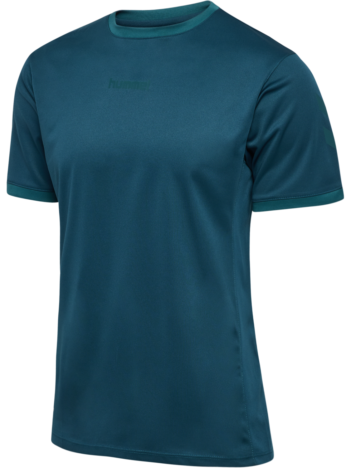 hmlBLAZE CLUB 26 POLY TEE, REFLECTING POND, packshot