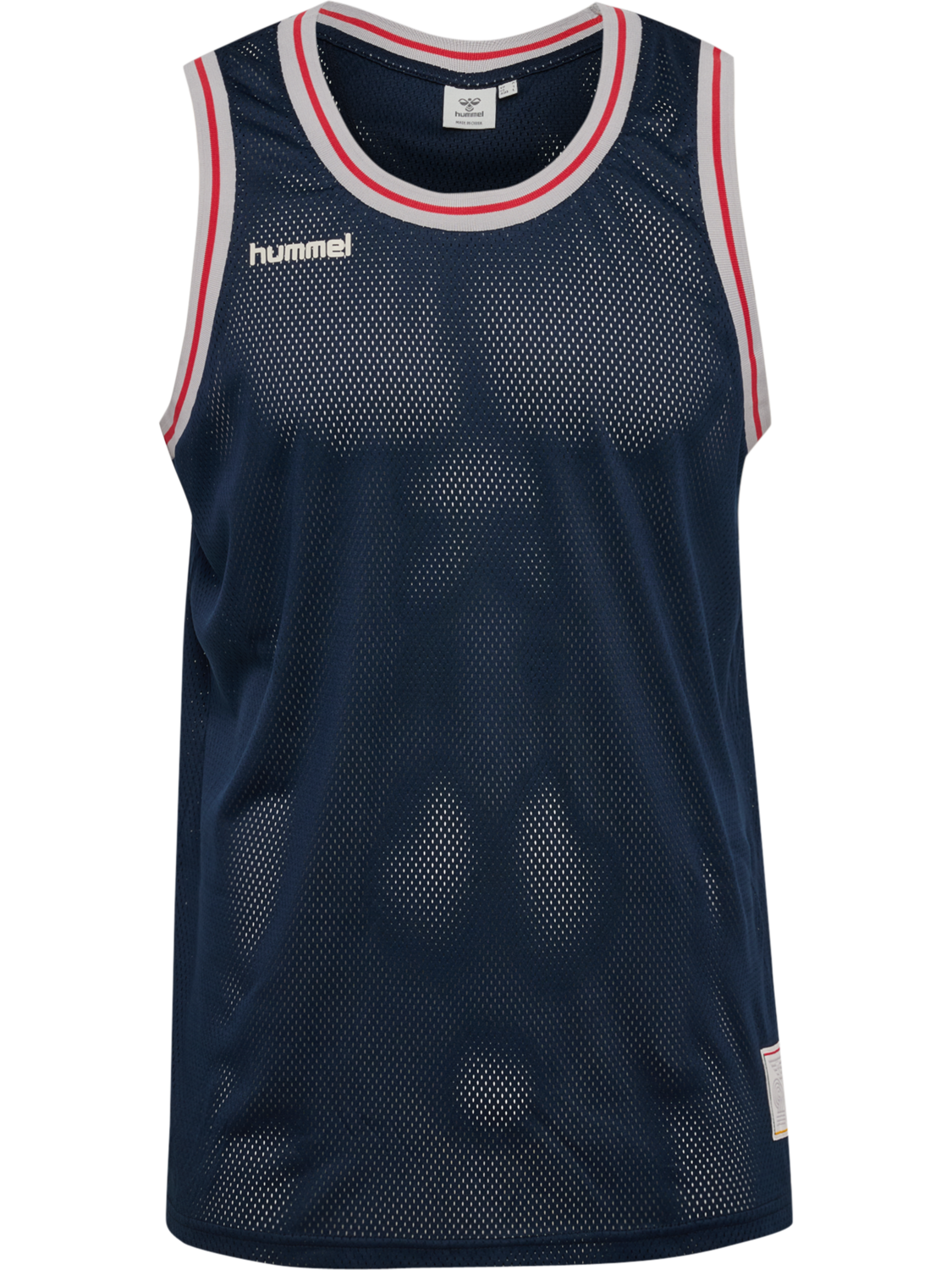 hmlWORLD 26 MESH TANK TOP, DARK SAPPHIRE, packshot