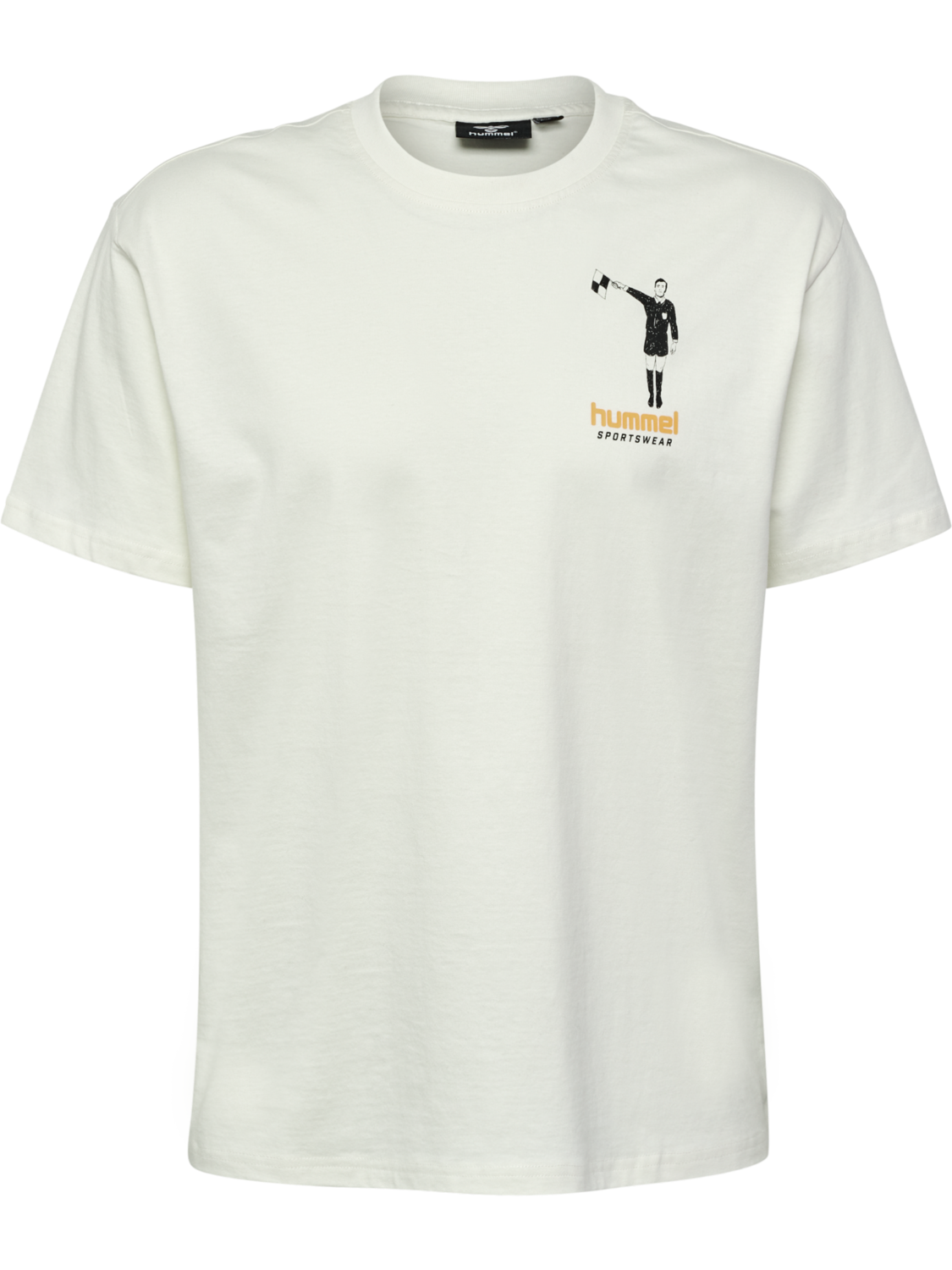 hmlLGC FLOYD BOXY T-SHIRT, EGRET, packshot