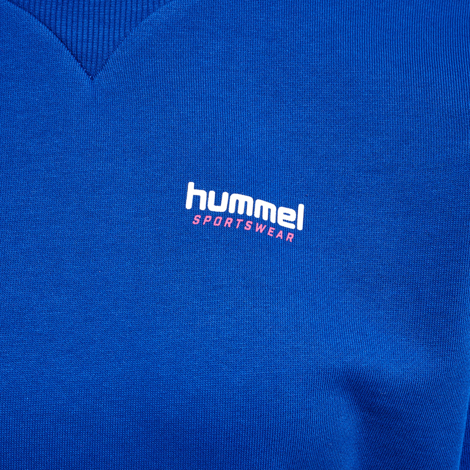 hmlLGC SHAI SHORT SWEATSHIRT, MAZARINE BLUE, packshot