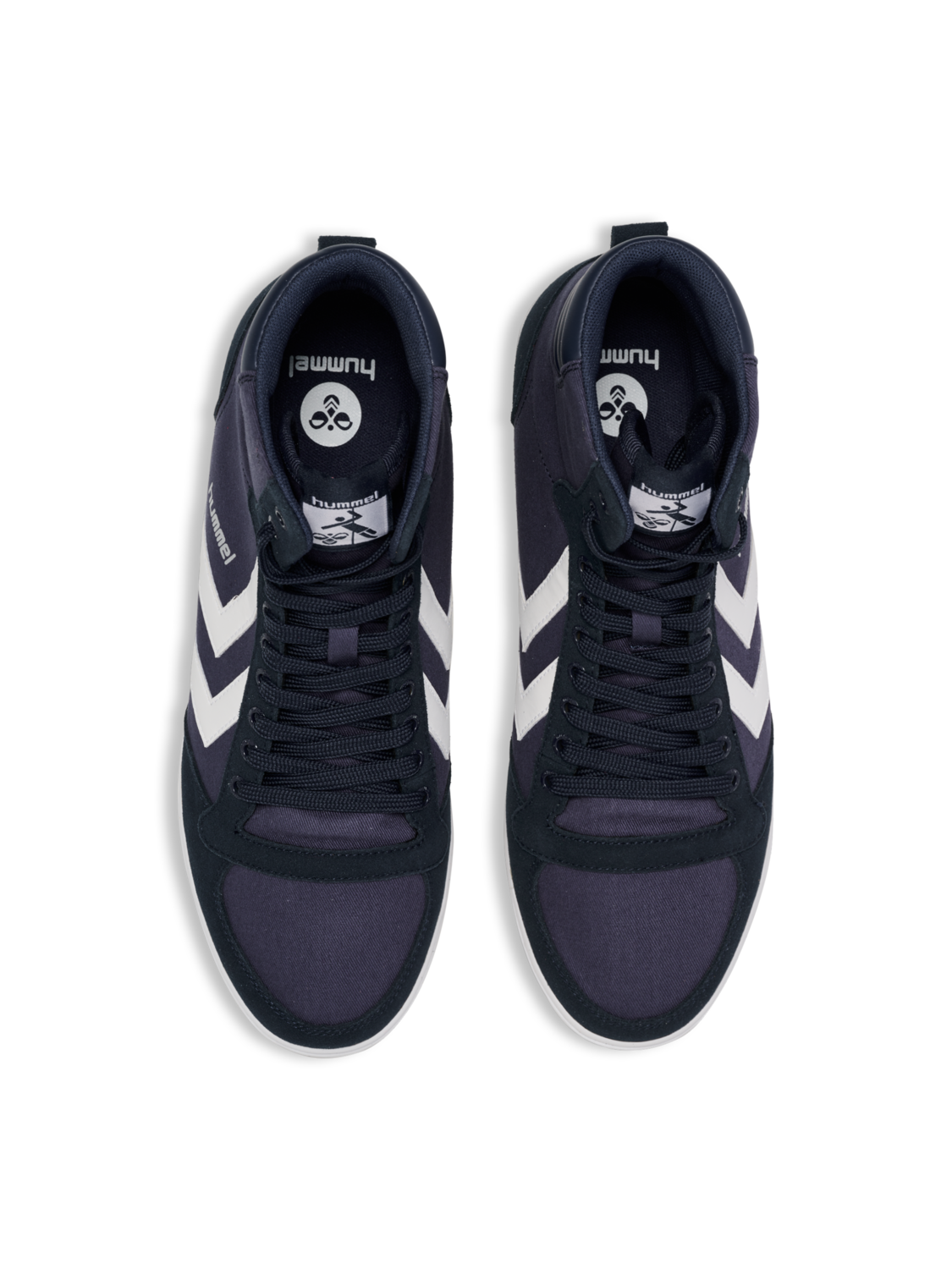 HUMMEL SLIMMER STADIL HIGH, DRESS BLUES/WHITE KH, packshot