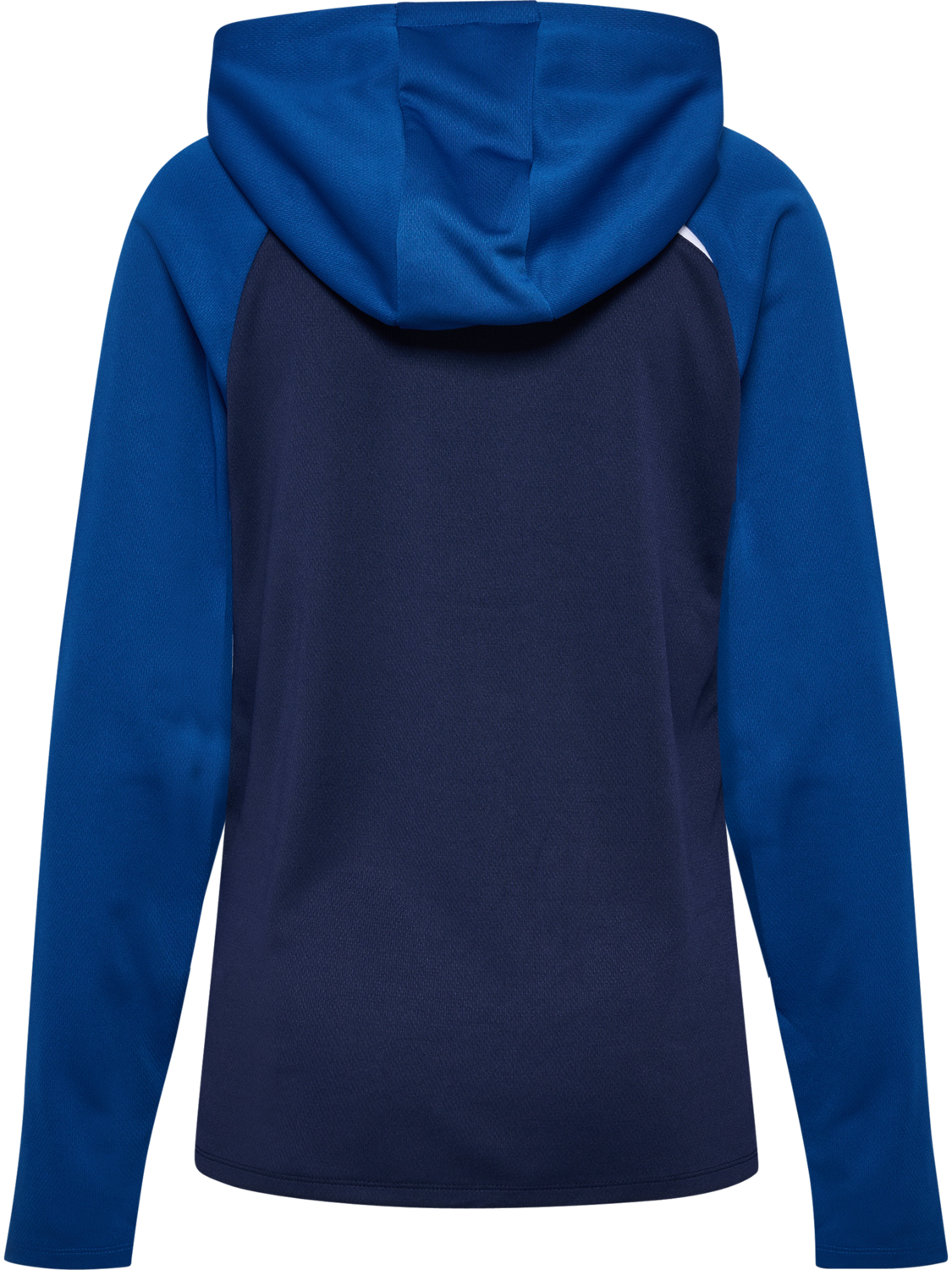 hmlLEAD 2.0 ZIP HOODIE WOMAN, MARINE/TRUE BLUE, packshot