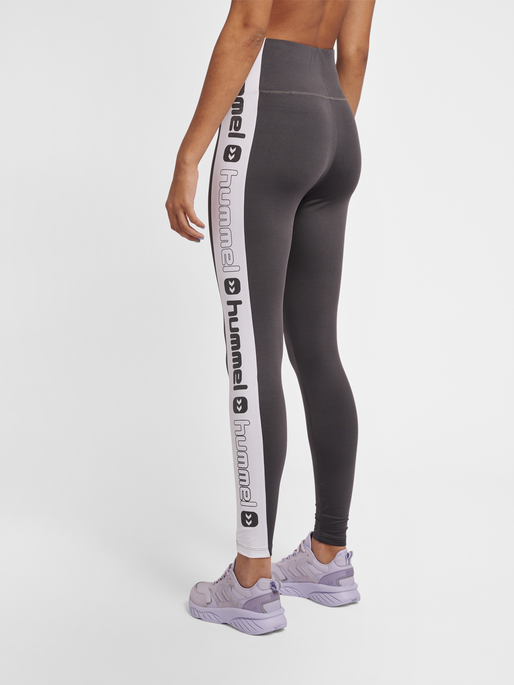hmlLGC ZELLA HIGH WAIST TIGHTS, ASPHALT, model