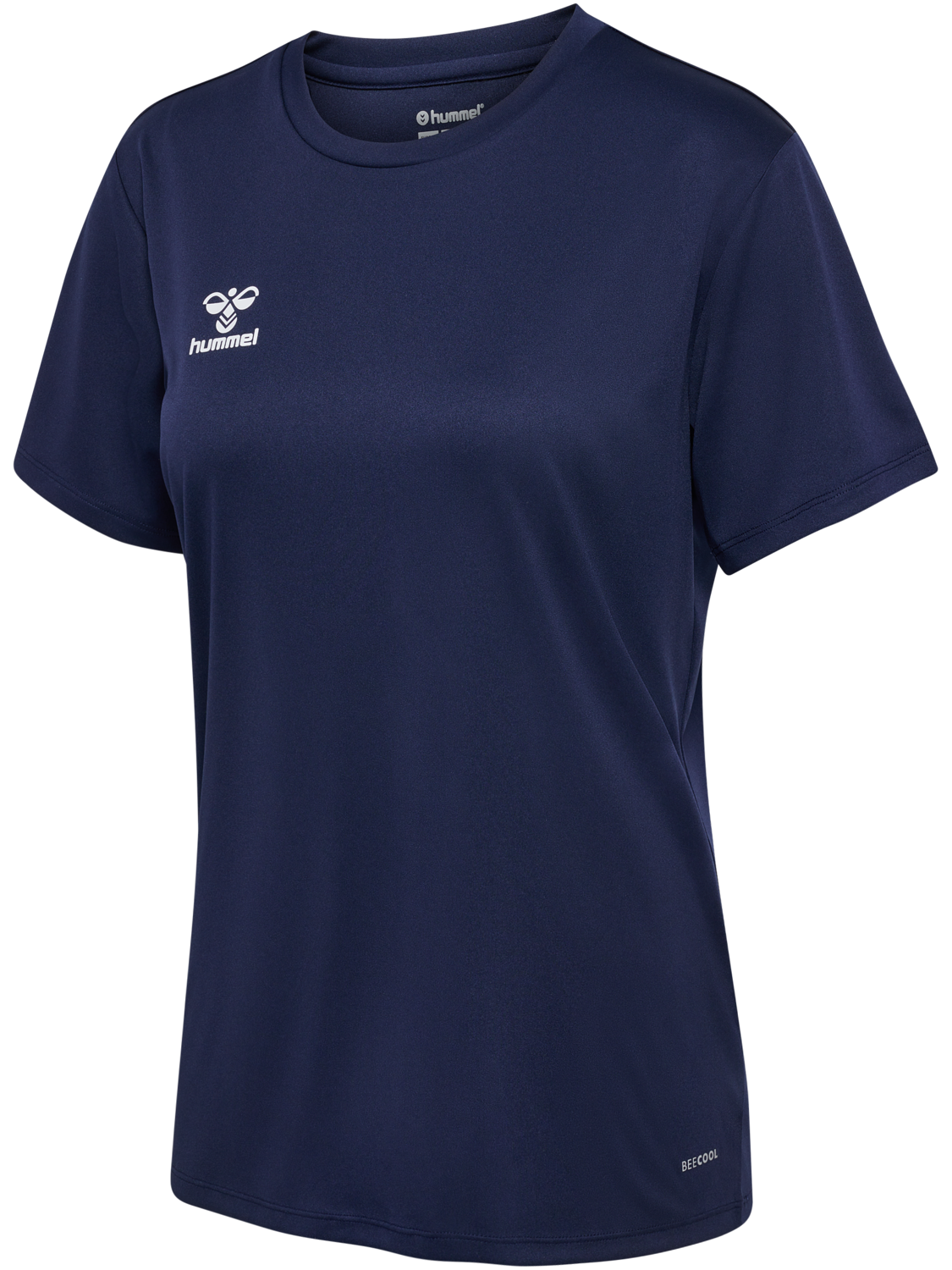 hmlESSENTIAL JERSEY S/S WOMAN, MARINE, packshot