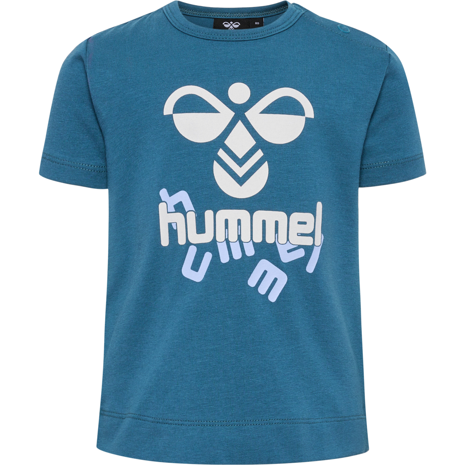 hmlDREAM  T-SHIRT SS, BLUE CORAL, packshot