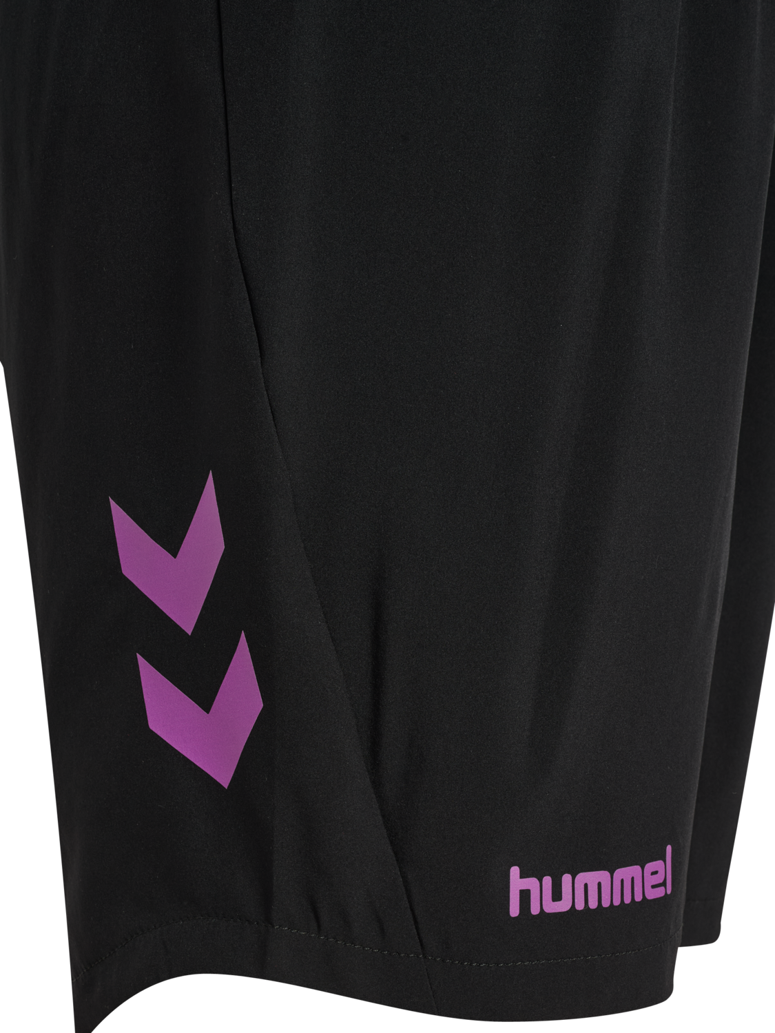 hmlBLAZE 2.0 TRAINING SHORTS KIDS, BLACK/DAHLIA, packshot