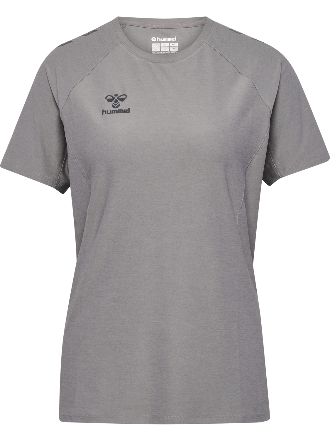 hmlCIMA 2.0 JERSEY S/S WOMAN, ALLOY MELANGE, packshot