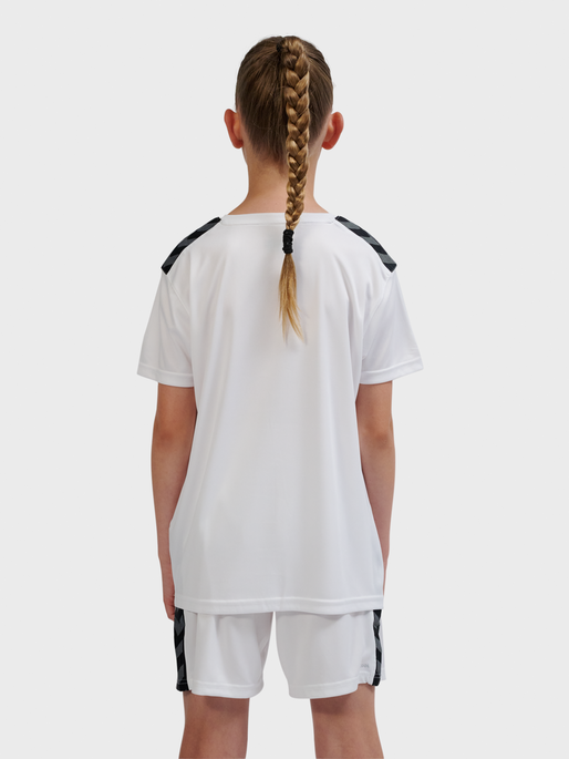 hmlAUTHENTIC PL JERSEY S/S KIDS, WHITE, model