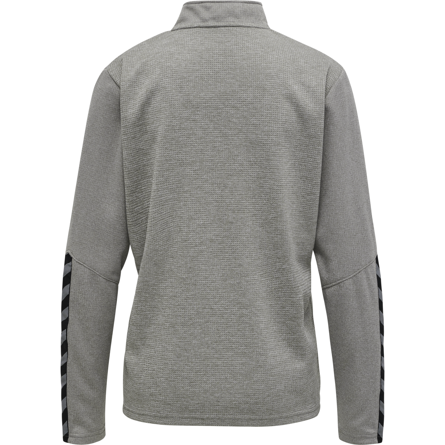 hmlAUTHENTIC HALF ZIP SWEATSHIRT WO, GREY MELANGE, packshot
