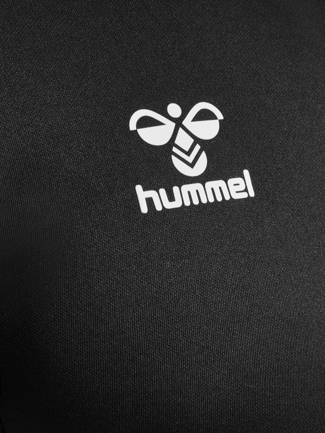 hmlRUGBY JERSEY S/S, BLACK, packshot