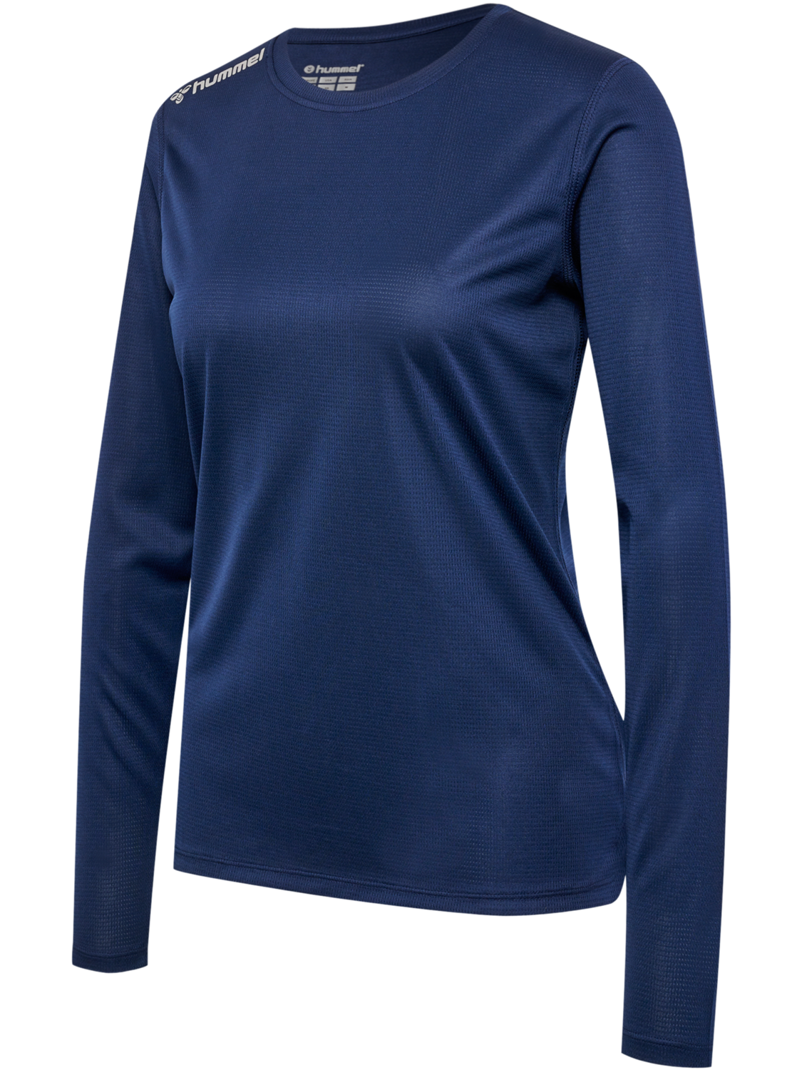 hmlRUN JERSEY L/S WOMAN, BLACK IRIS, packshot