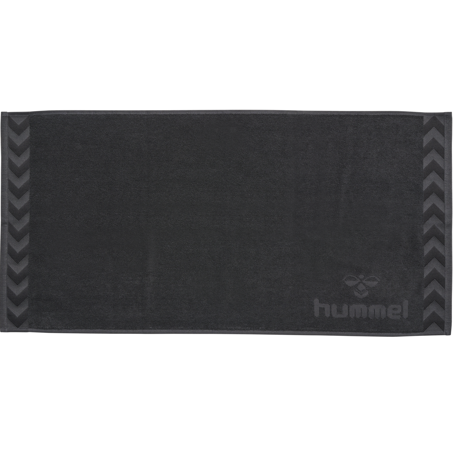 HUMMEL SMALL TOWEL, ASPHALT, packshot