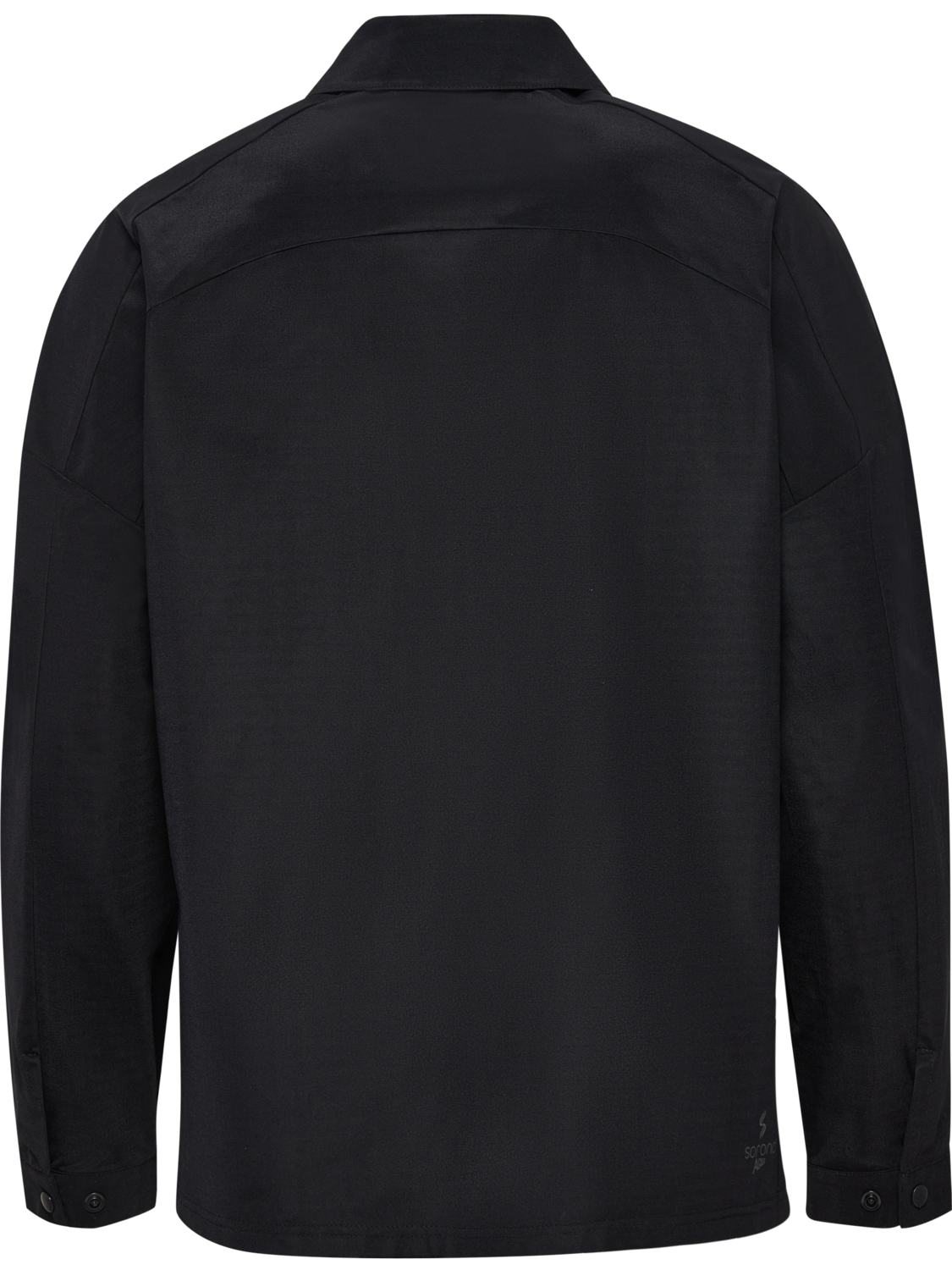 hmlSORONA LOOSE OVERSHIRT, BLACK, packshot