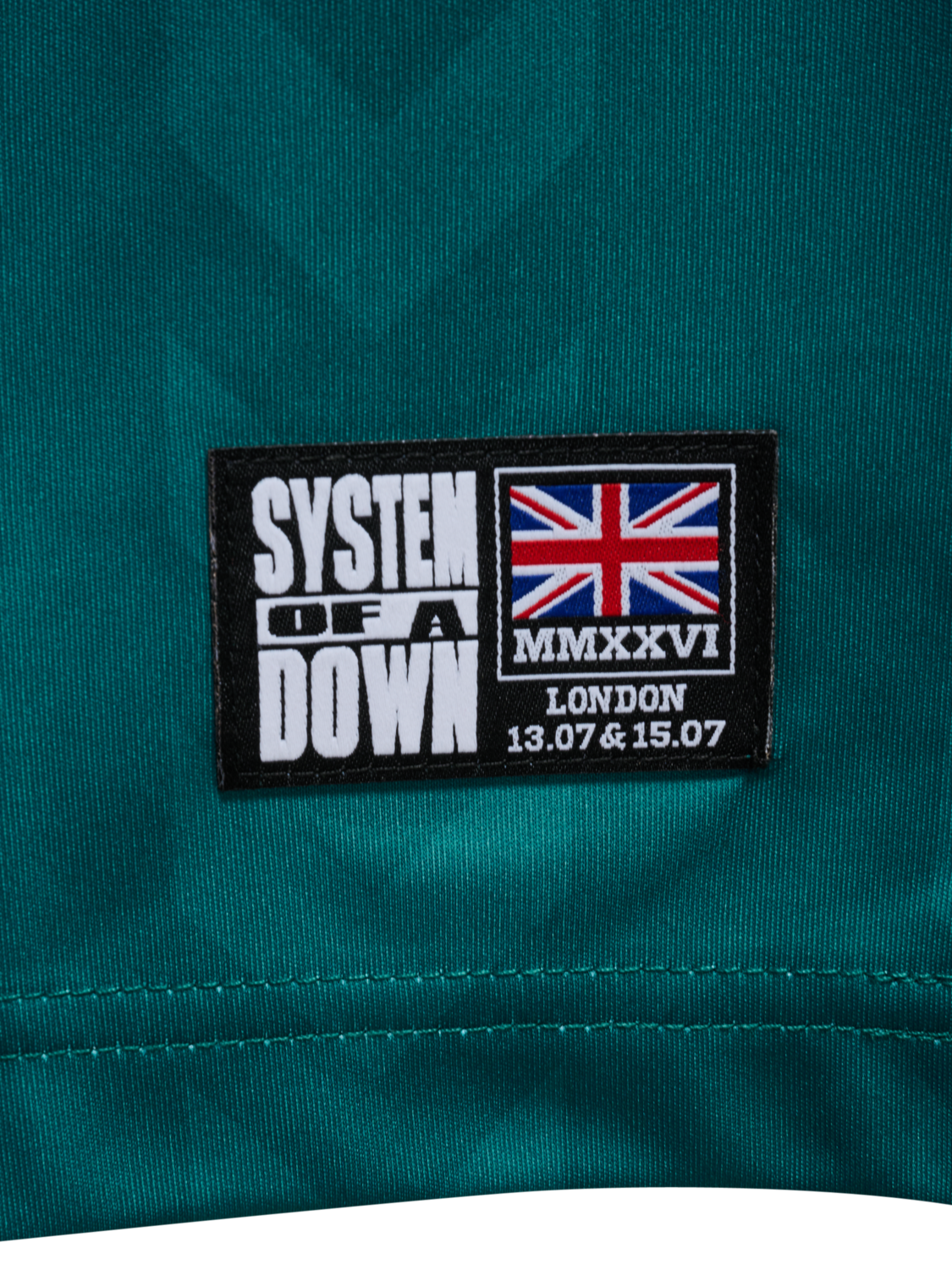 hmlSOAD TOUR 26 LONDON JERSEY S/S, DARK GREEN, packshot