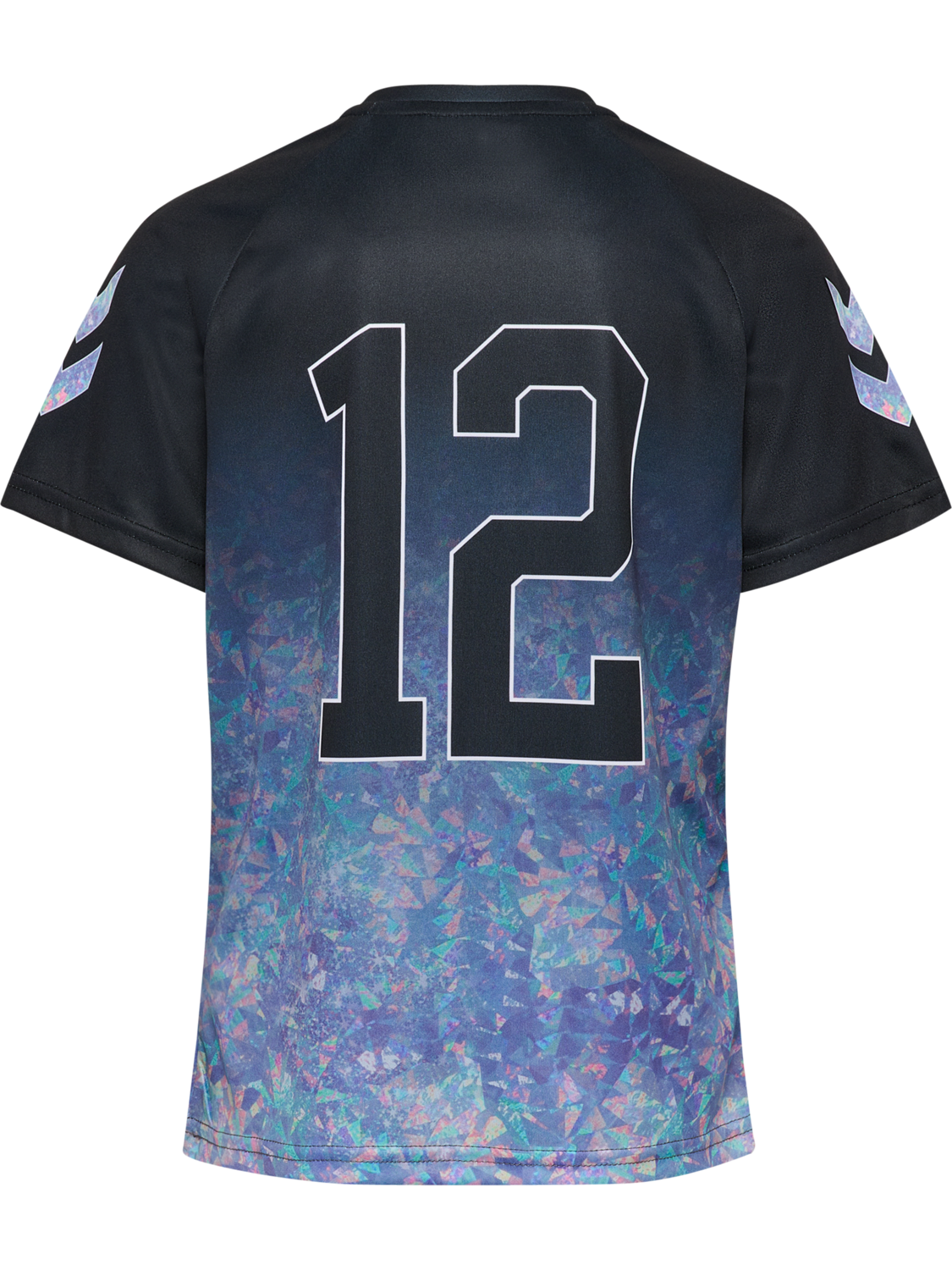 hmlSHIMMER T-SHIRT S/S, BLACK, packshot