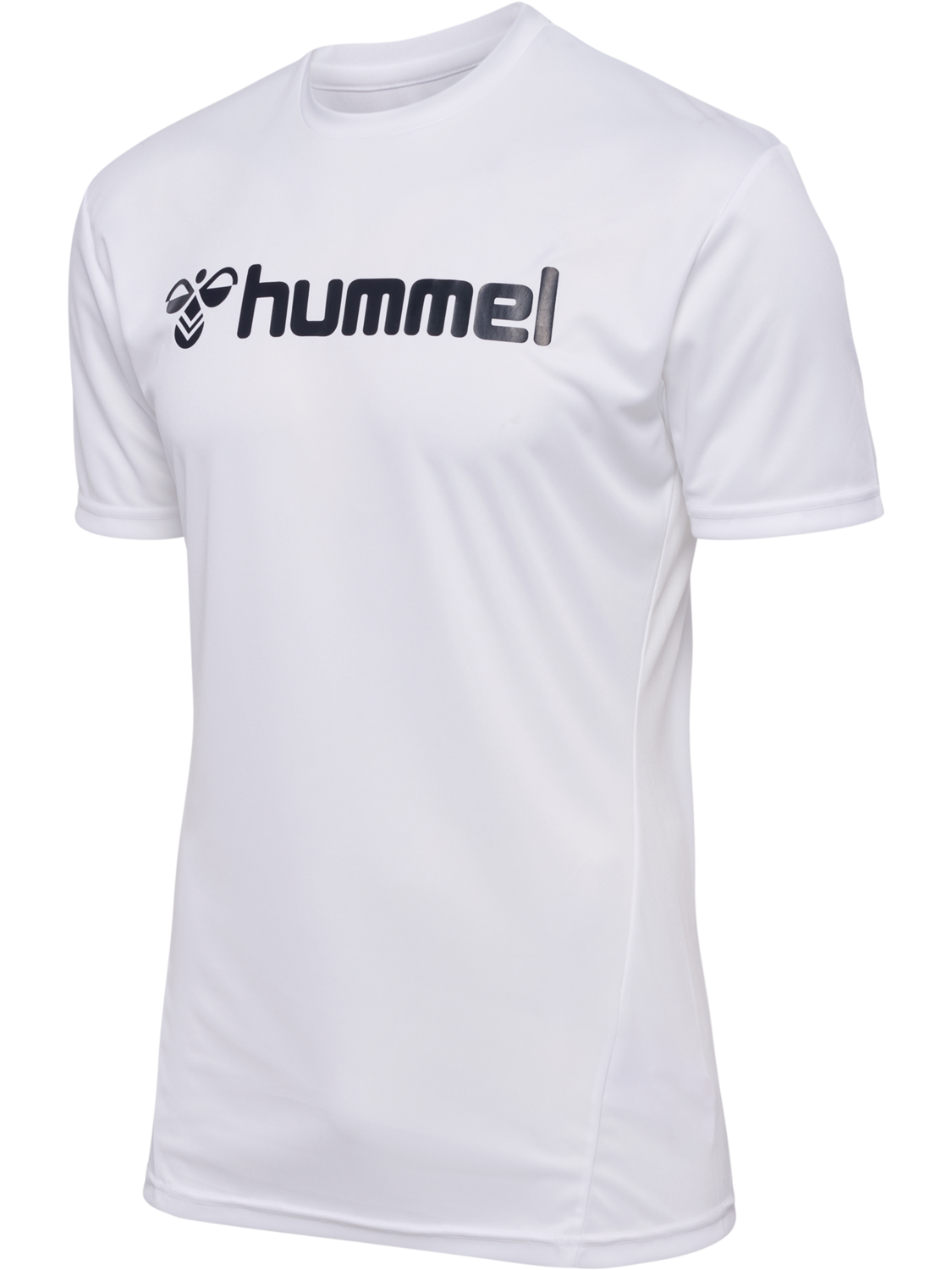 hmlLOGO JERSEY S/S, WHITE, packshot
