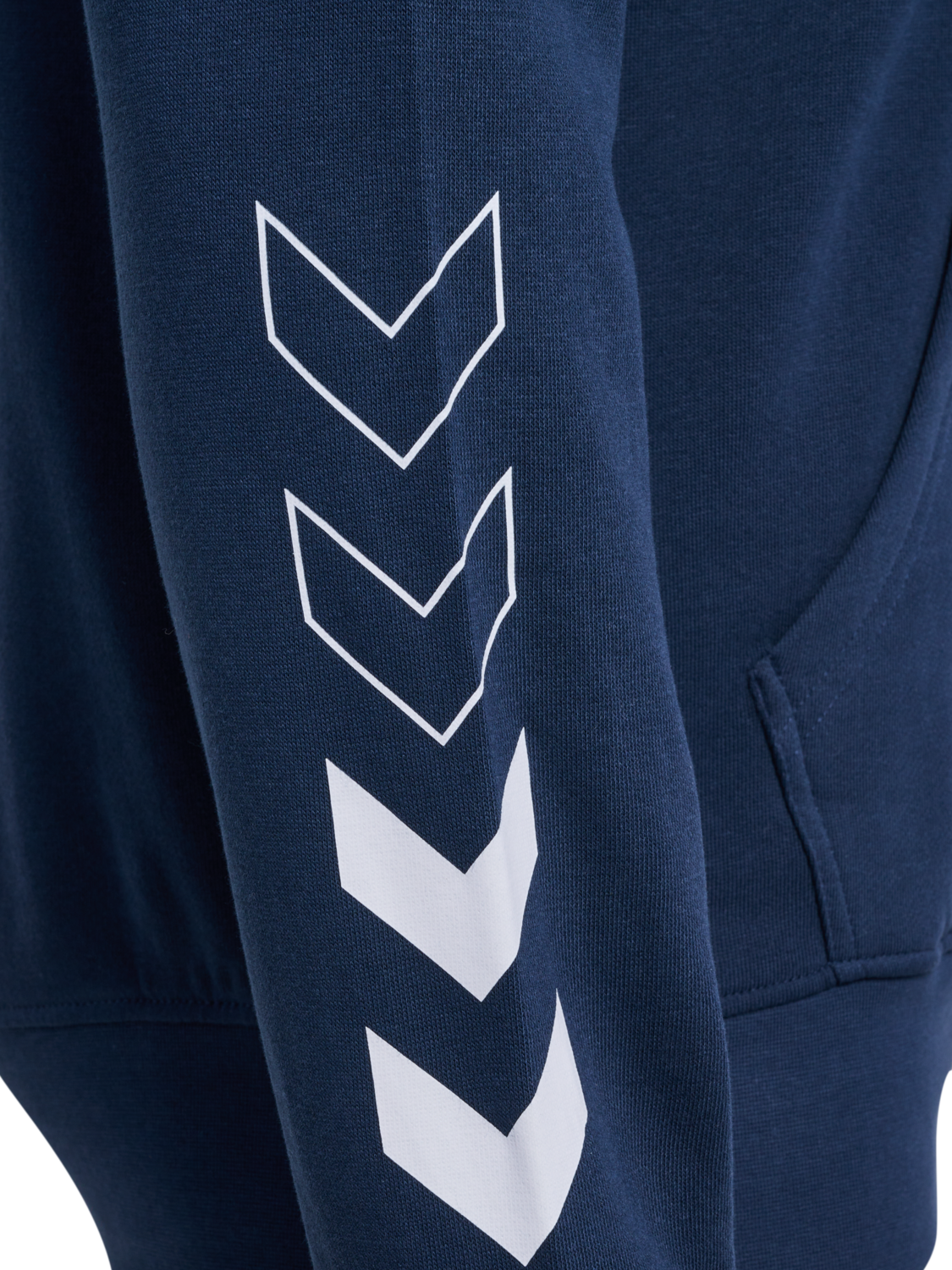 hmlELEMENTAL HOODIE, DRESS BLUES, packshot