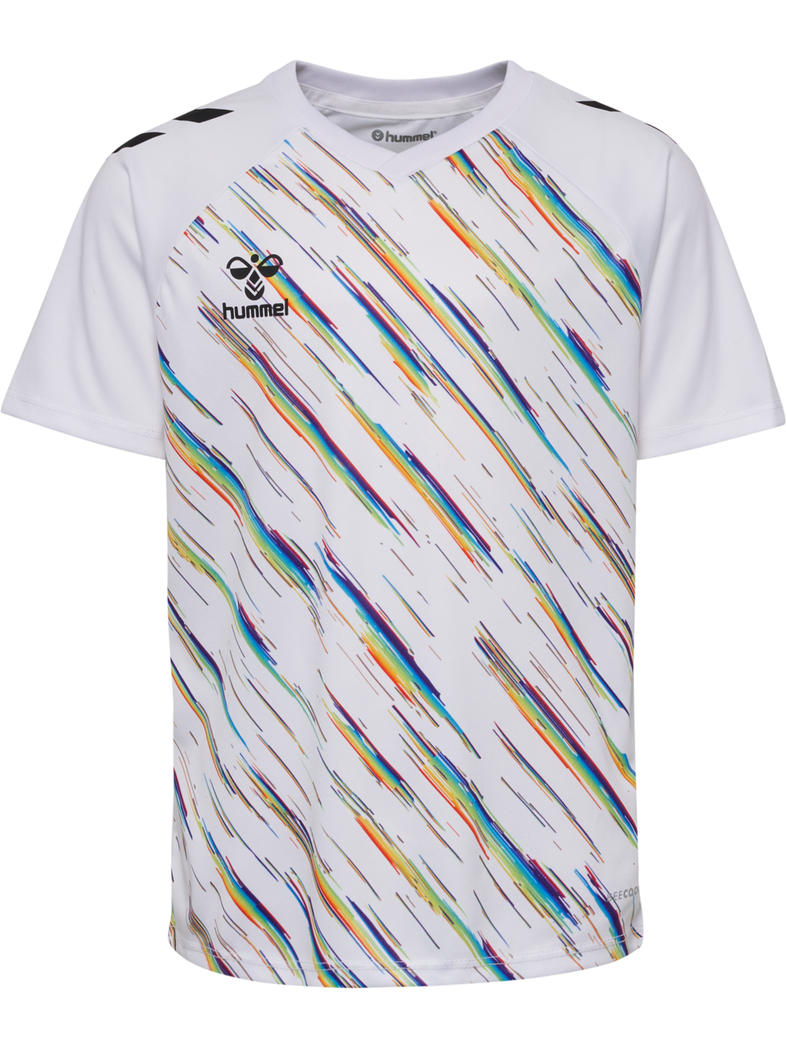 hmlMATCH TRIUMPH JERSEY S/S KIDS, WHITE/MULTICOLOR, packshot
