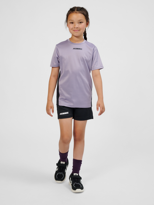 hmlMULTI PL JERSEY KIDS, LAVENDER GRAY, model